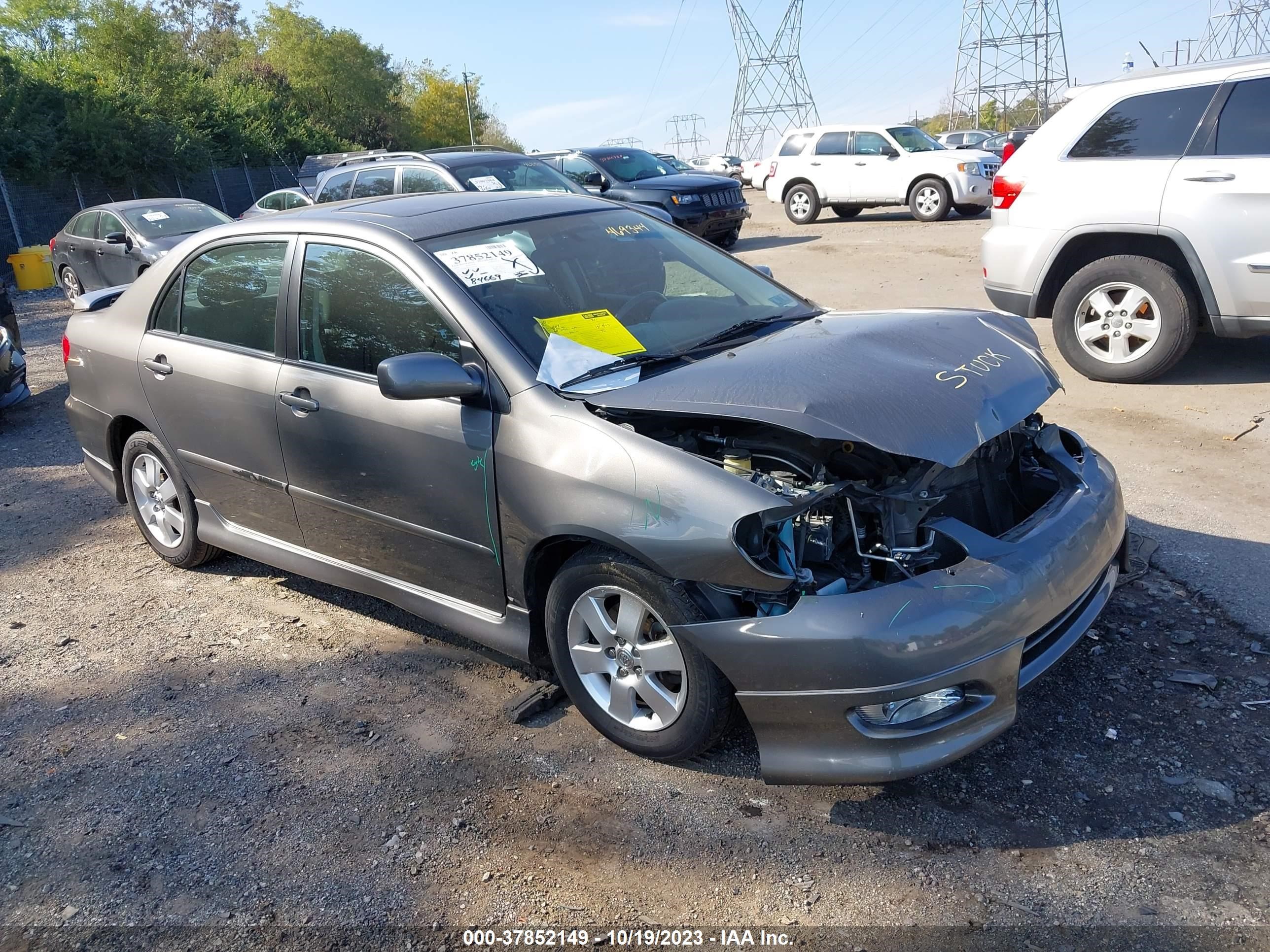 TOYOTA COROLLA 2005 2t1br30e65c469344