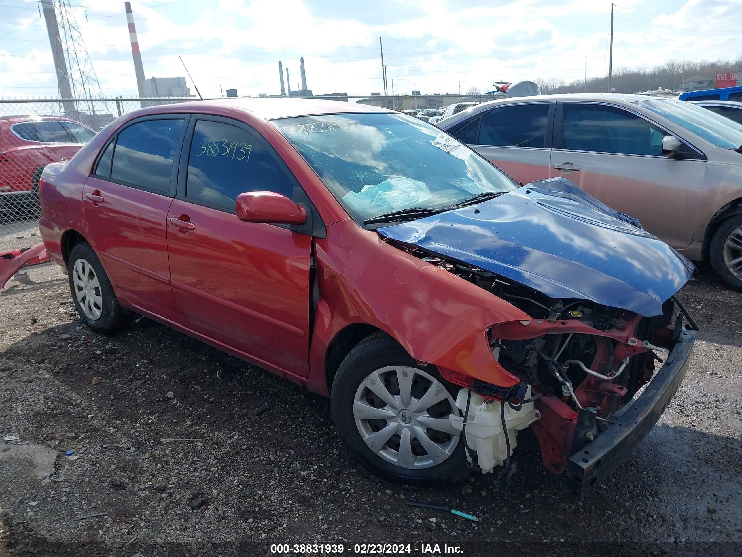 TOYOTA COROLLA 2007 2t1br30e77c741662