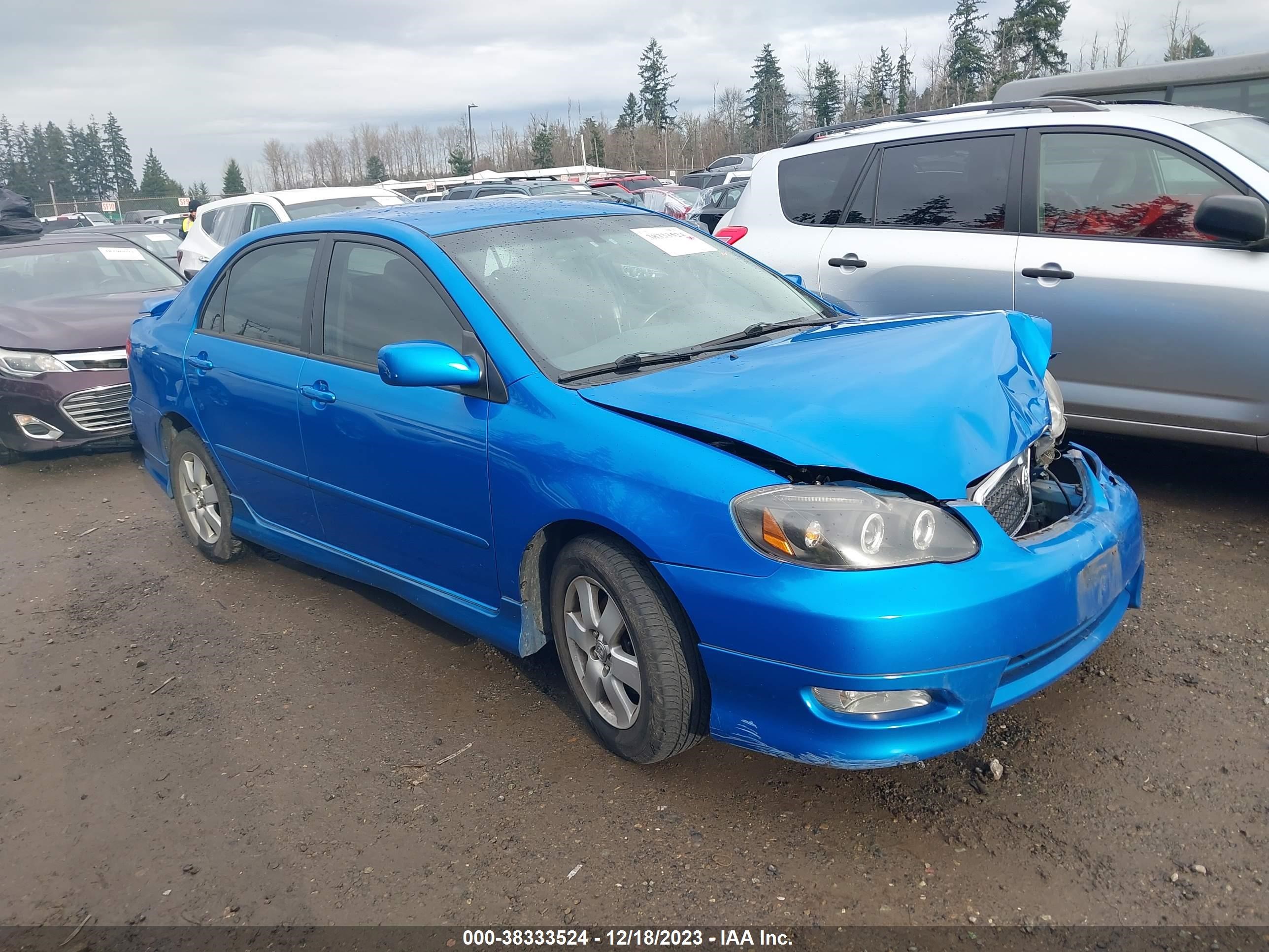 TOYOTA COROLLA 2008 2t1br30e78c897377