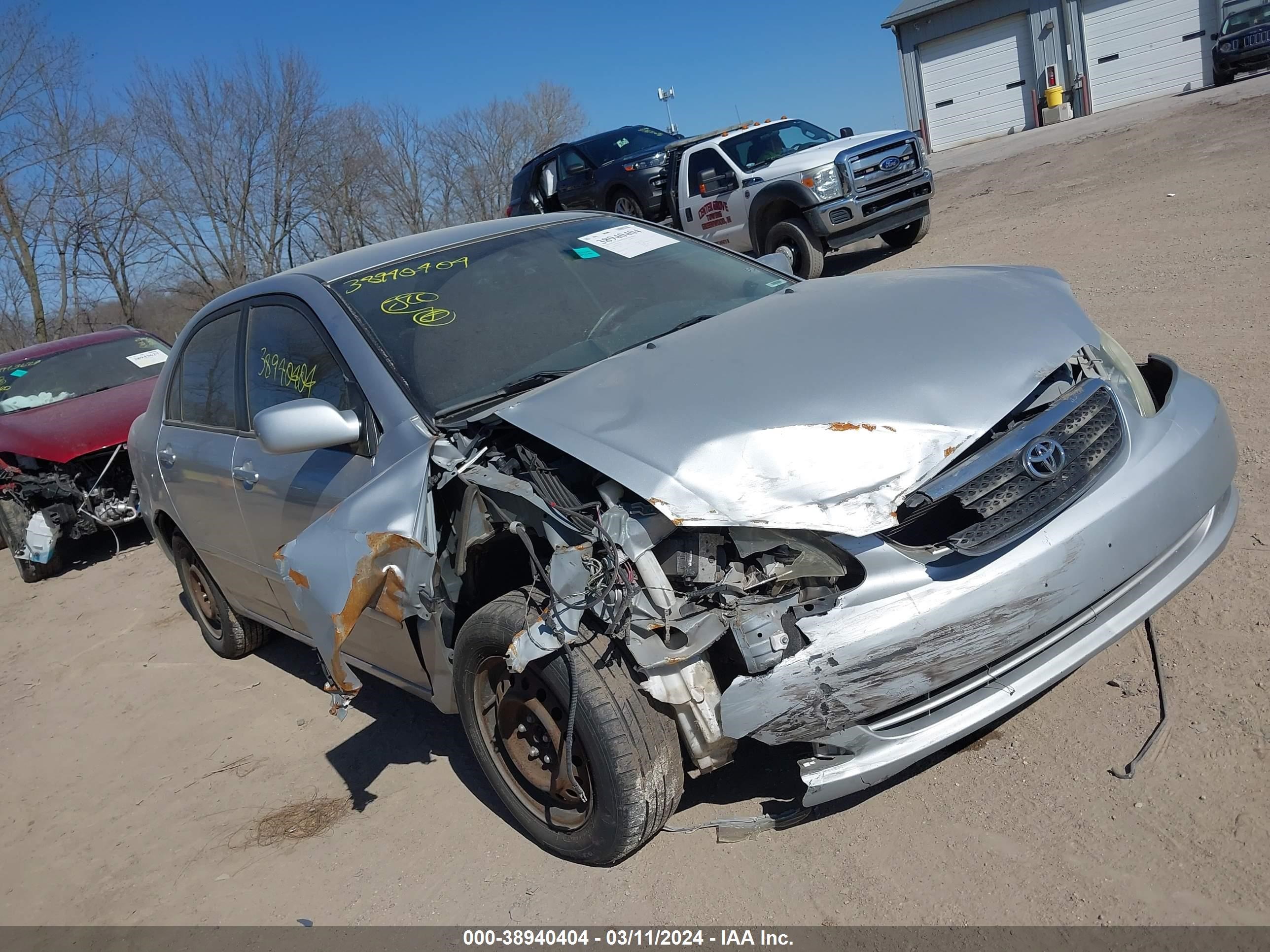 TOYOTA COROLLA 2007 2t1br30e87c799733