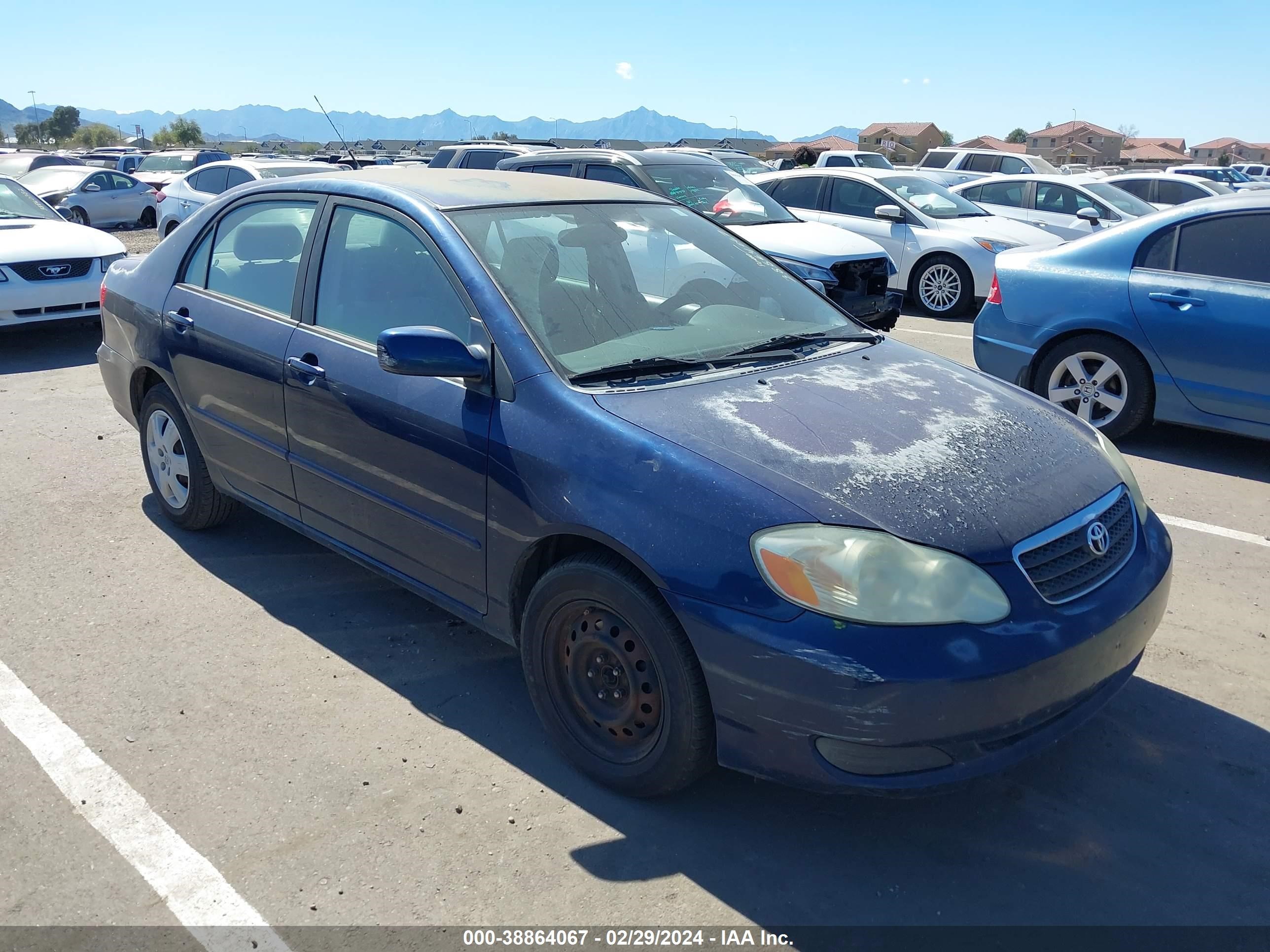 TOYOTA COROLLA 2005 2t1br30e95c467524