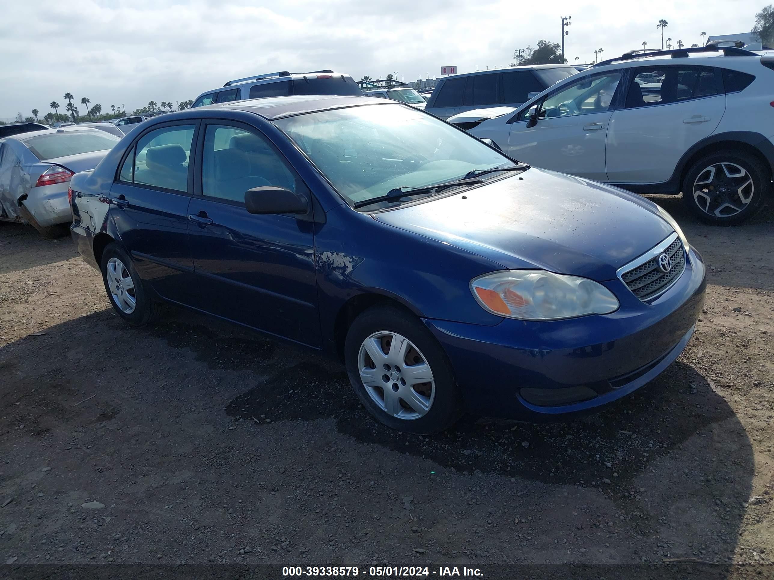 TOYOTA COROLLA 2007 2t1br30ex7c824132