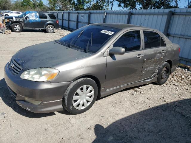 TOYOTA COROLLA 2003 2t1br32e03c004276