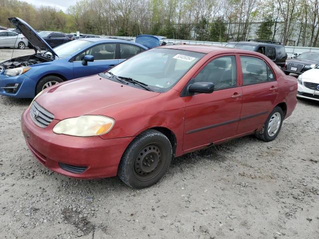 TOYOTA COROLLA 2003 2t1br32e03c045684