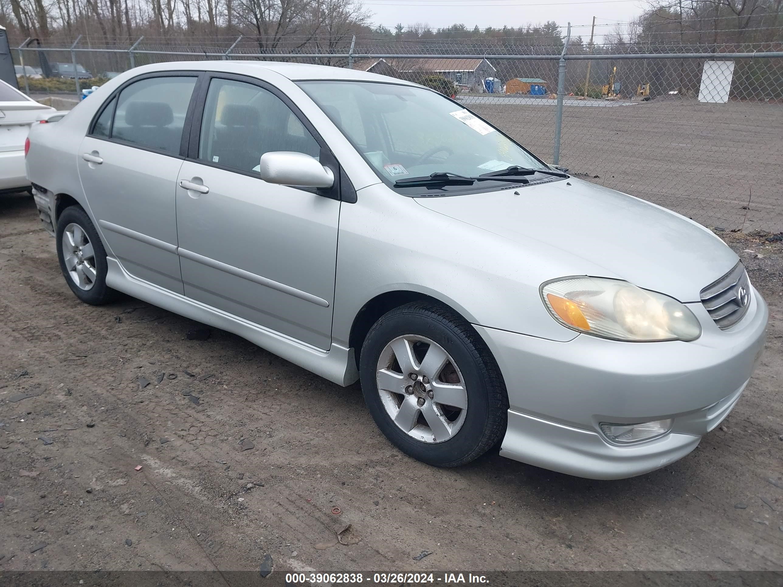 TOYOTA COROLLA 2003 2t1br32e03c068236