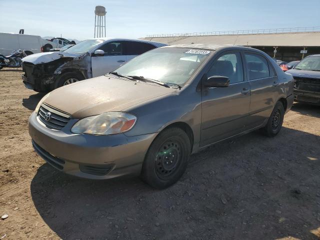 TOYOTA COROLLA 2003 2t1br32e03c136745