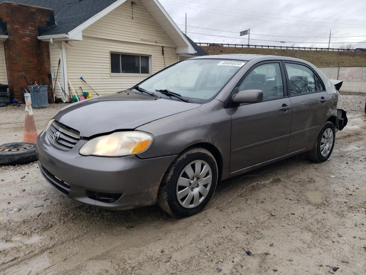 TOYOTA COROLLA 2004 2t1br32e04c245157