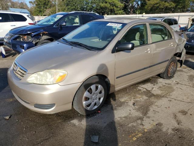 TOYOTA COROLLA 2005 2t1br32e05c444856