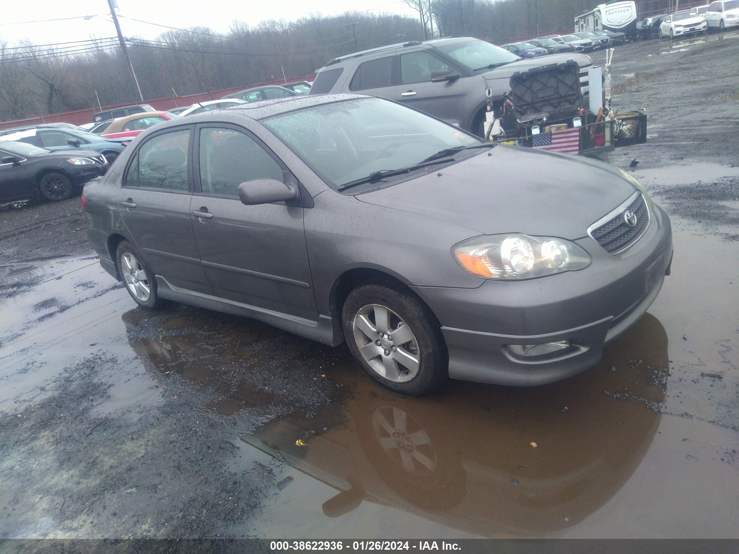 TOYOTA COROLLA 2005 2t1br32e05c464850