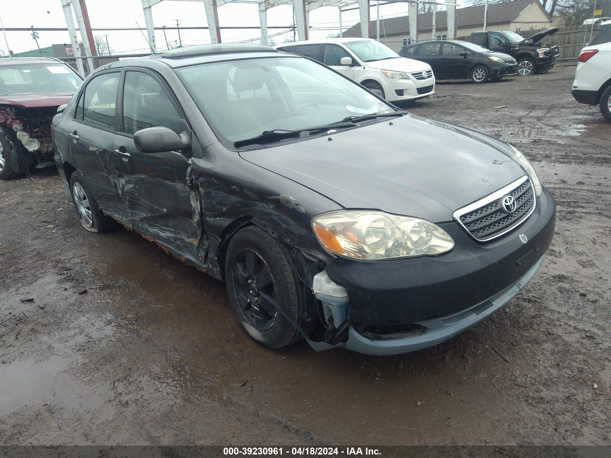 TOYOTA COROLLA 2005 2t1br32e05c497248