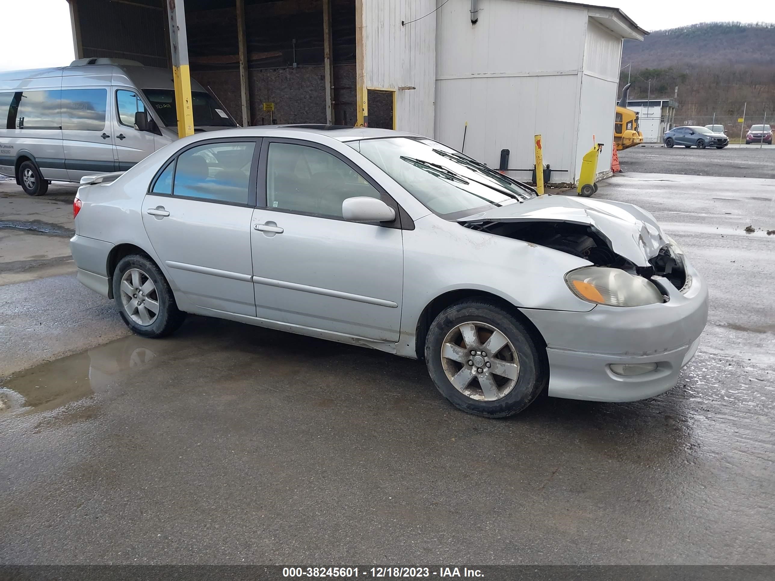 TOYOTA COROLLA 2006 2t1br32e06c622332