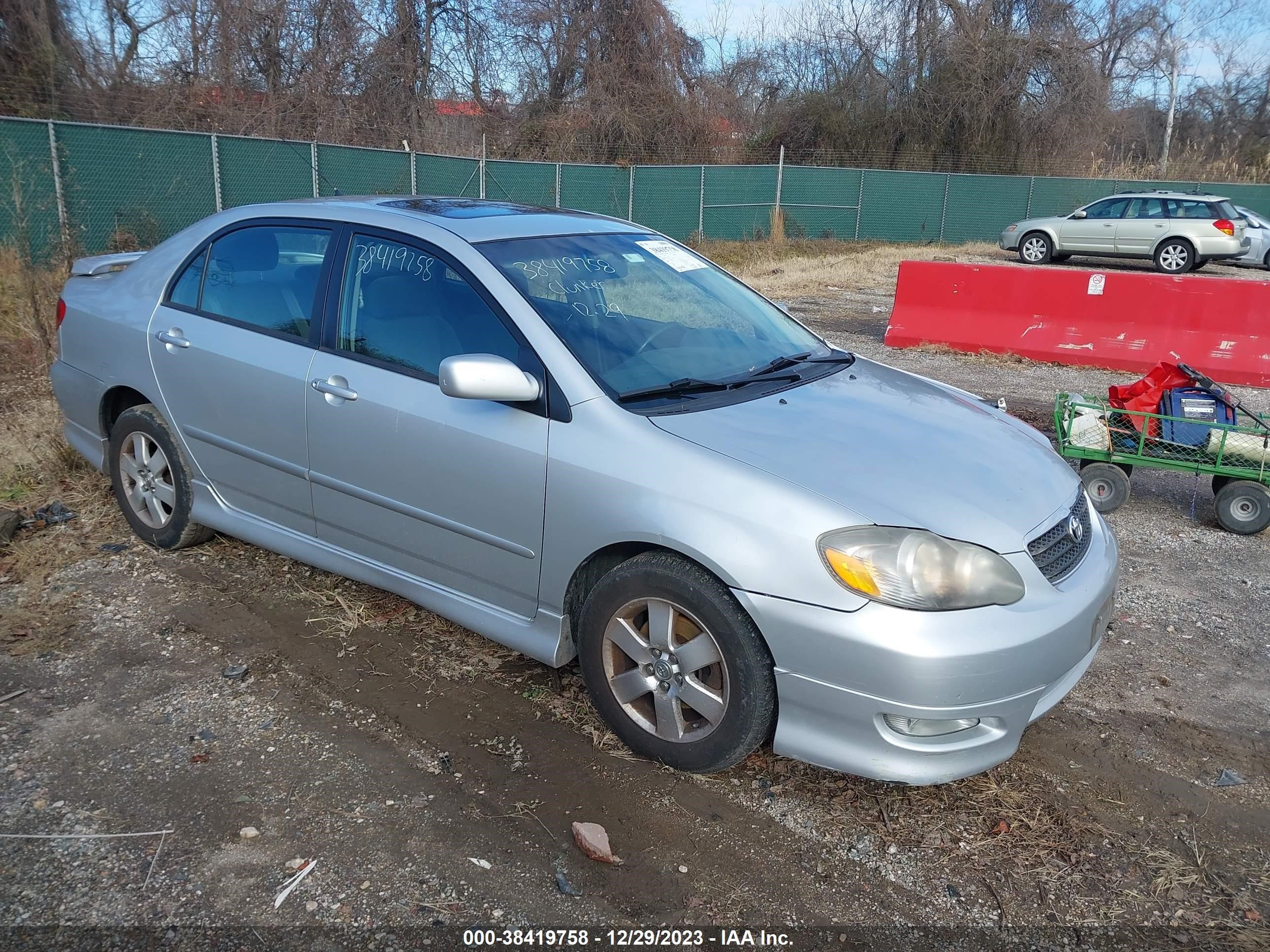 TOYOTA COROLLA 2006 2t1br32e06c683566