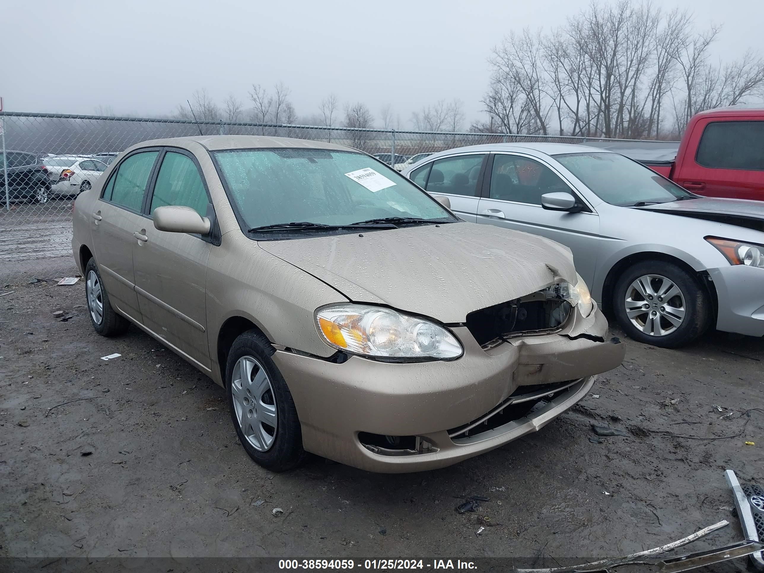 TOYOTA COROLLA 2006 2t1br32e06c689383