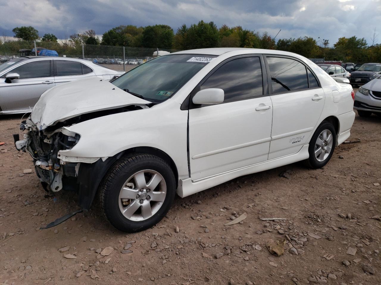 TOYOTA COROLLA 2006 2t1br32e06c711429