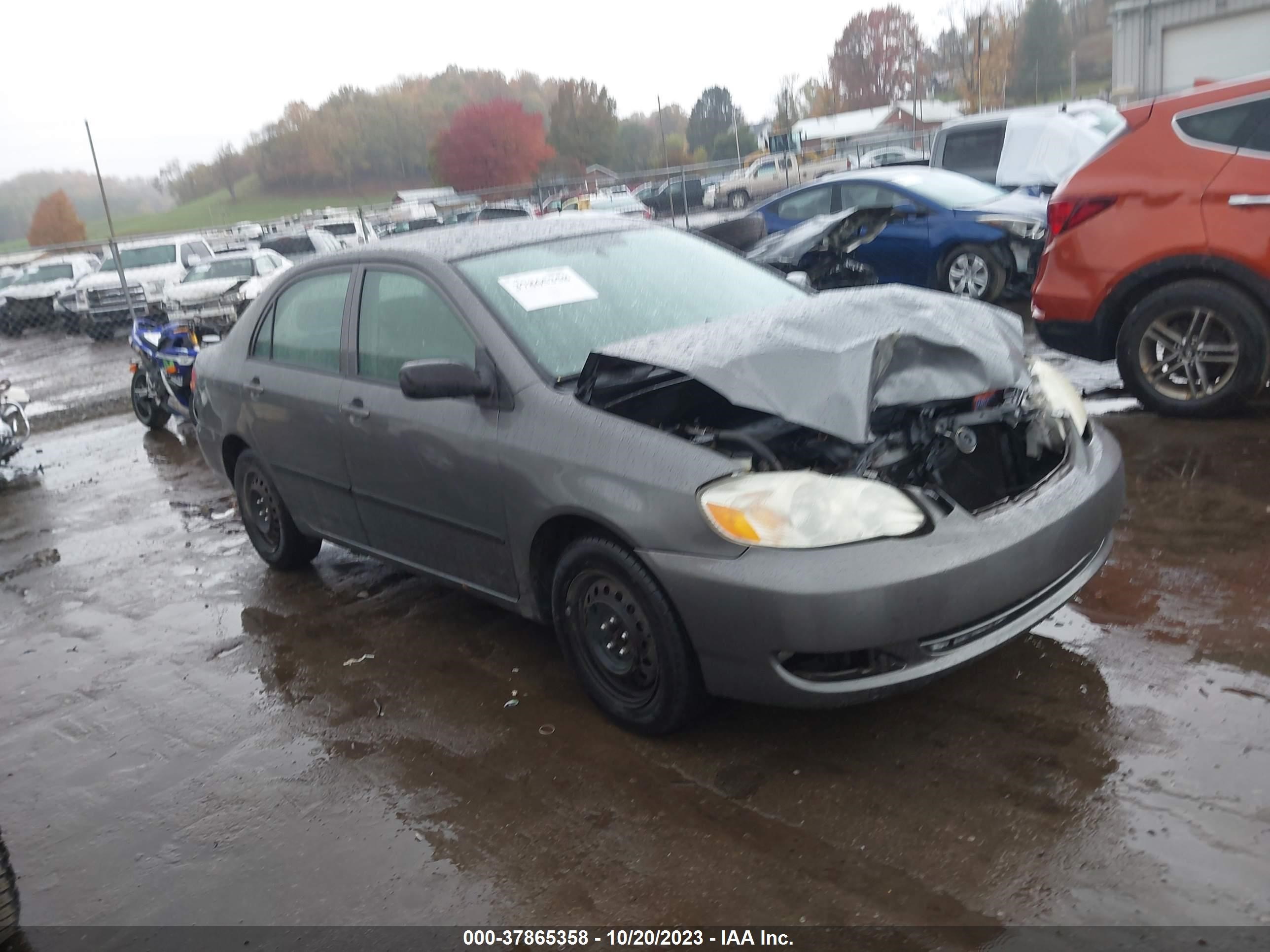 TOYOTA COROLLA 2007 2t1br32e07c720021