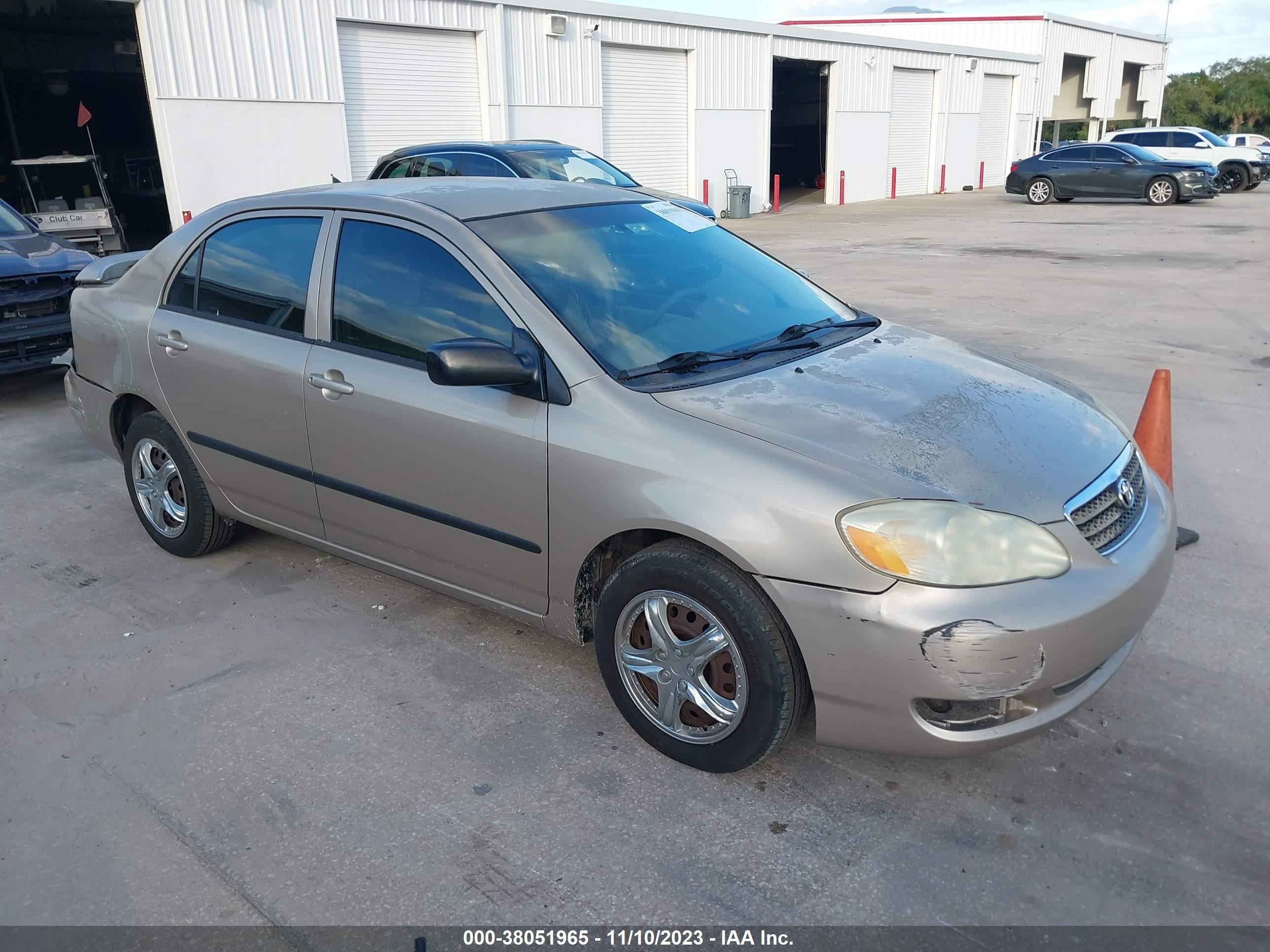 TOYOTA COROLLA 2007 2t1br32e07c755173