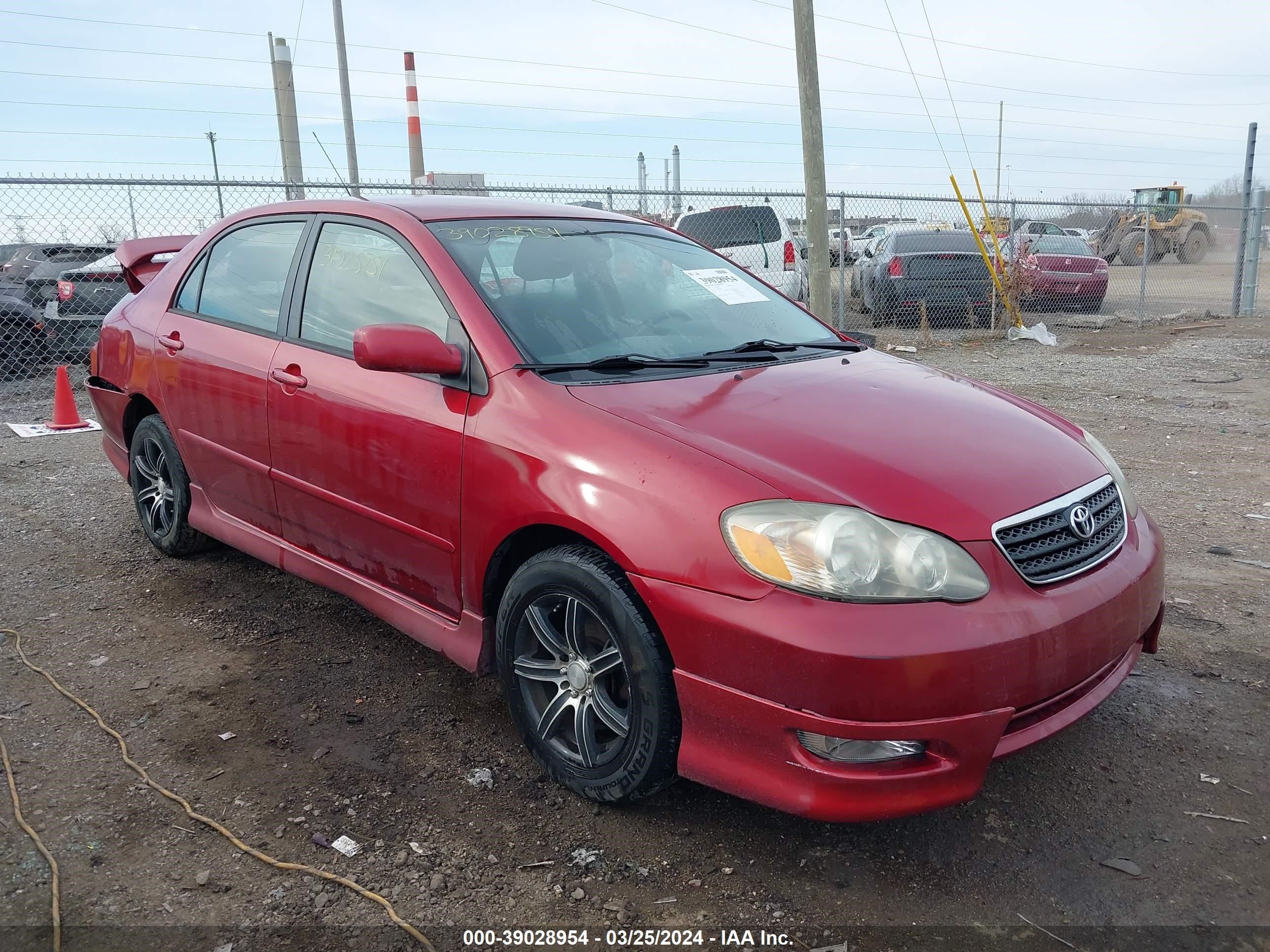 TOYOTA COROLLA 2007 2t1br32e07c792966