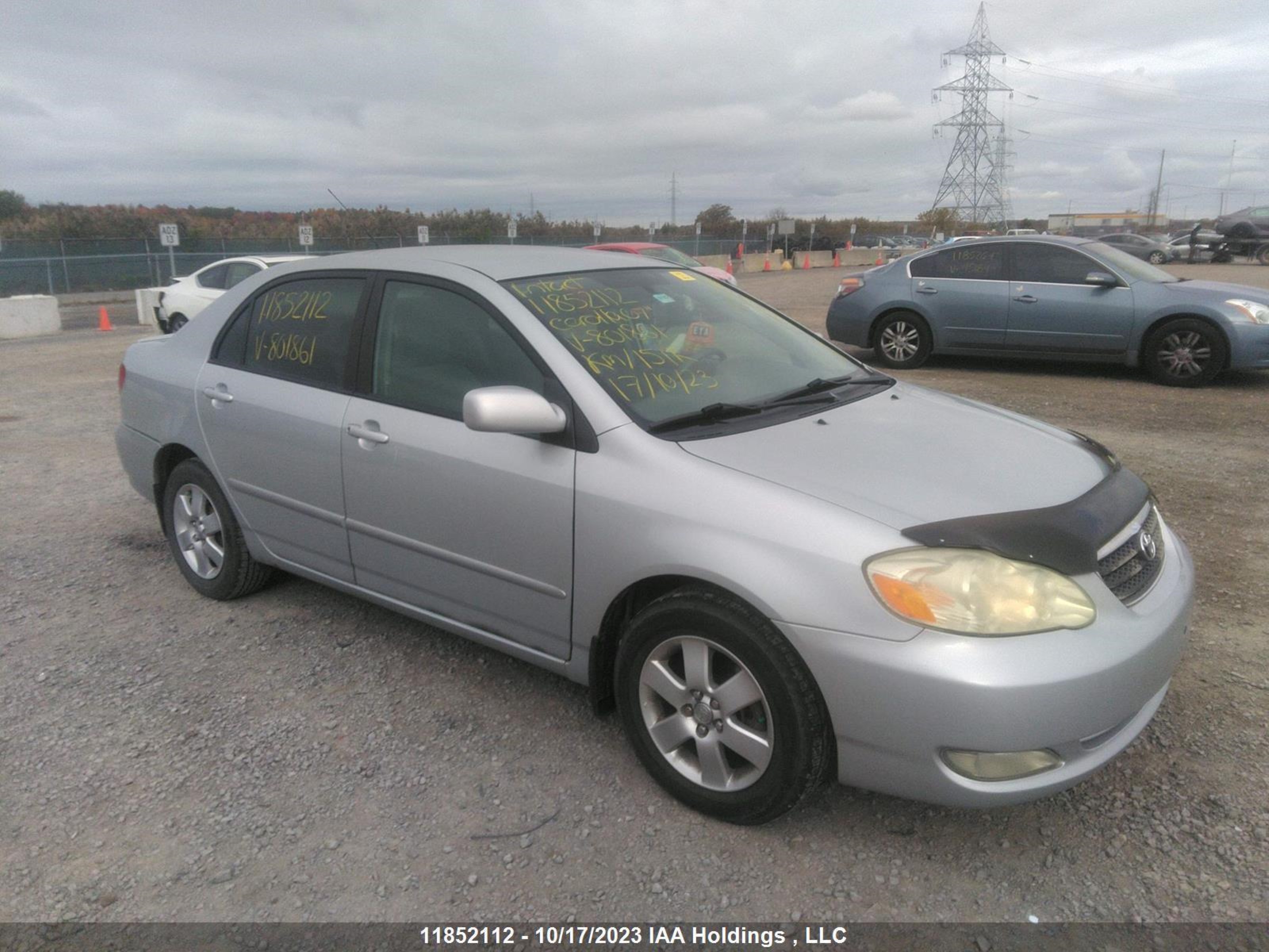 TOYOTA COROLLA 2007 2t1br32e07c801861