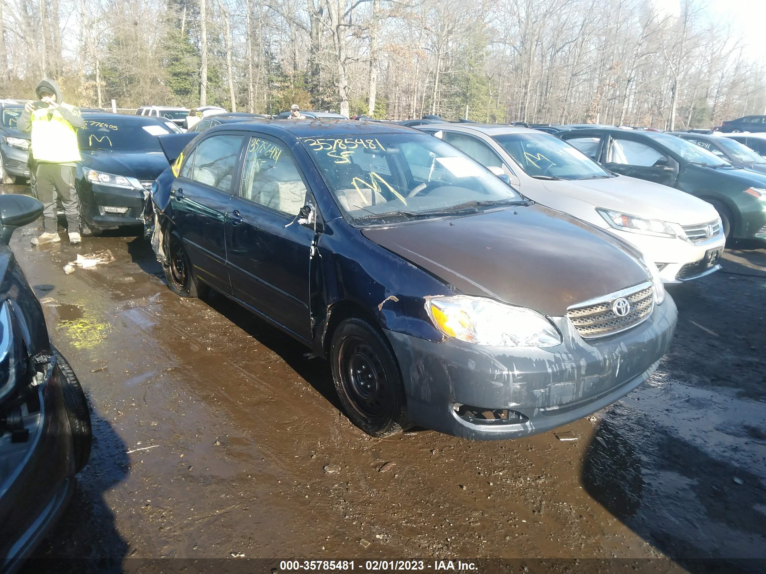 TOYOTA COROLLA 2007 2t1br32e07c829675