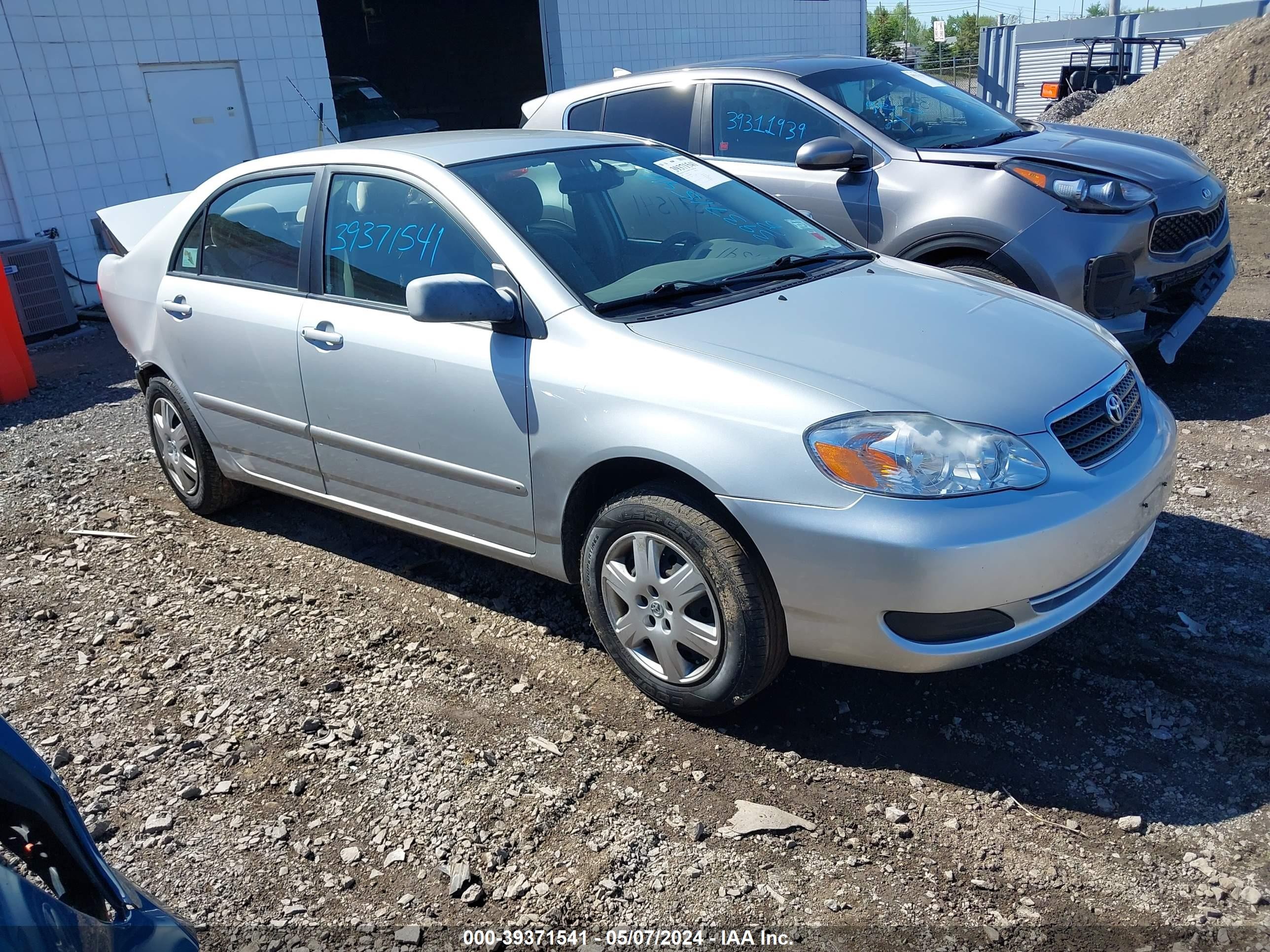 TOYOTA COROLLA 2008 2t1br32e08c903873