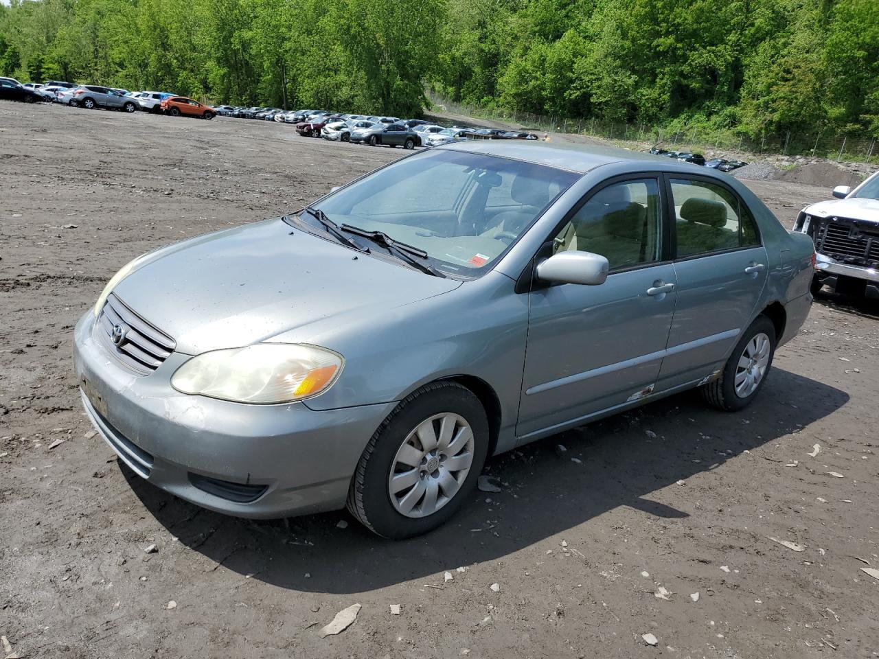 TOYOTA COROLLA 2003 2t1br32e13c017263