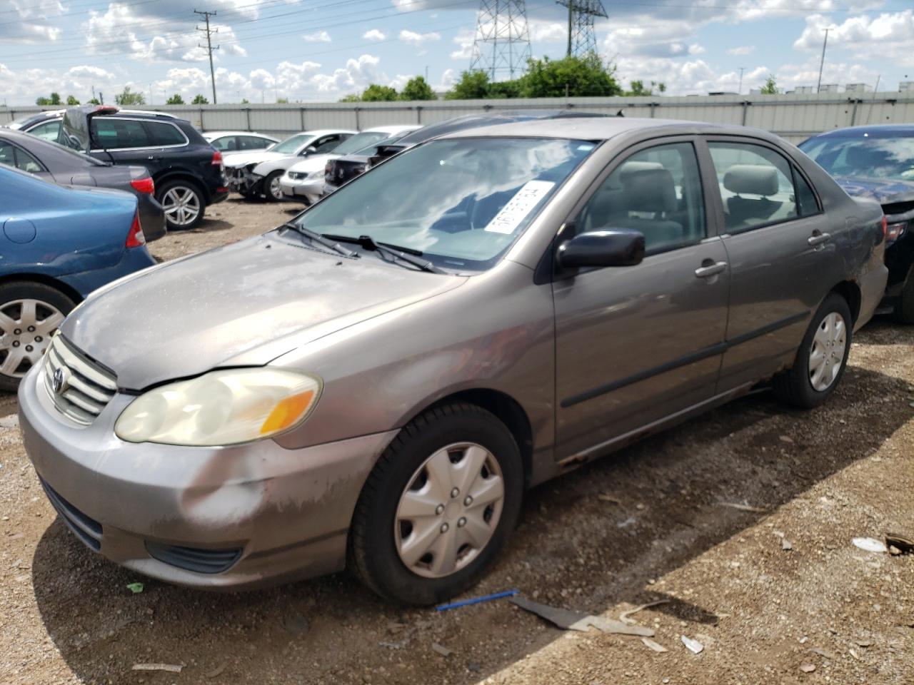 TOYOTA COROLLA 2003 2t1br32e13c023869