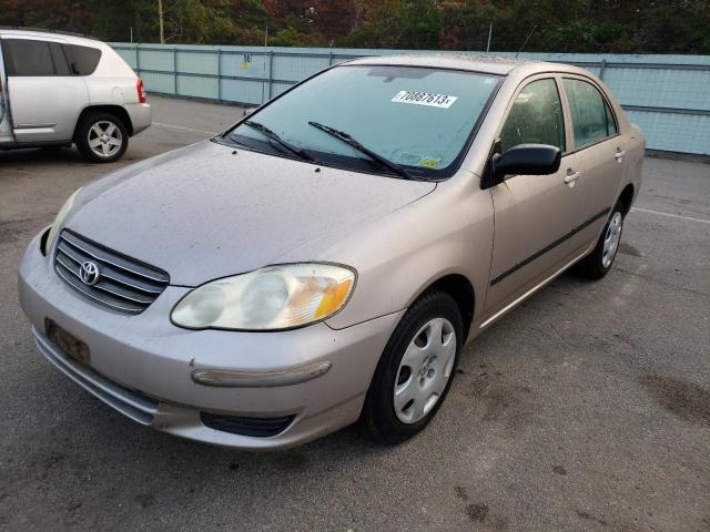 TOYOTA COROLLA 2003 2t1br32e13c101406