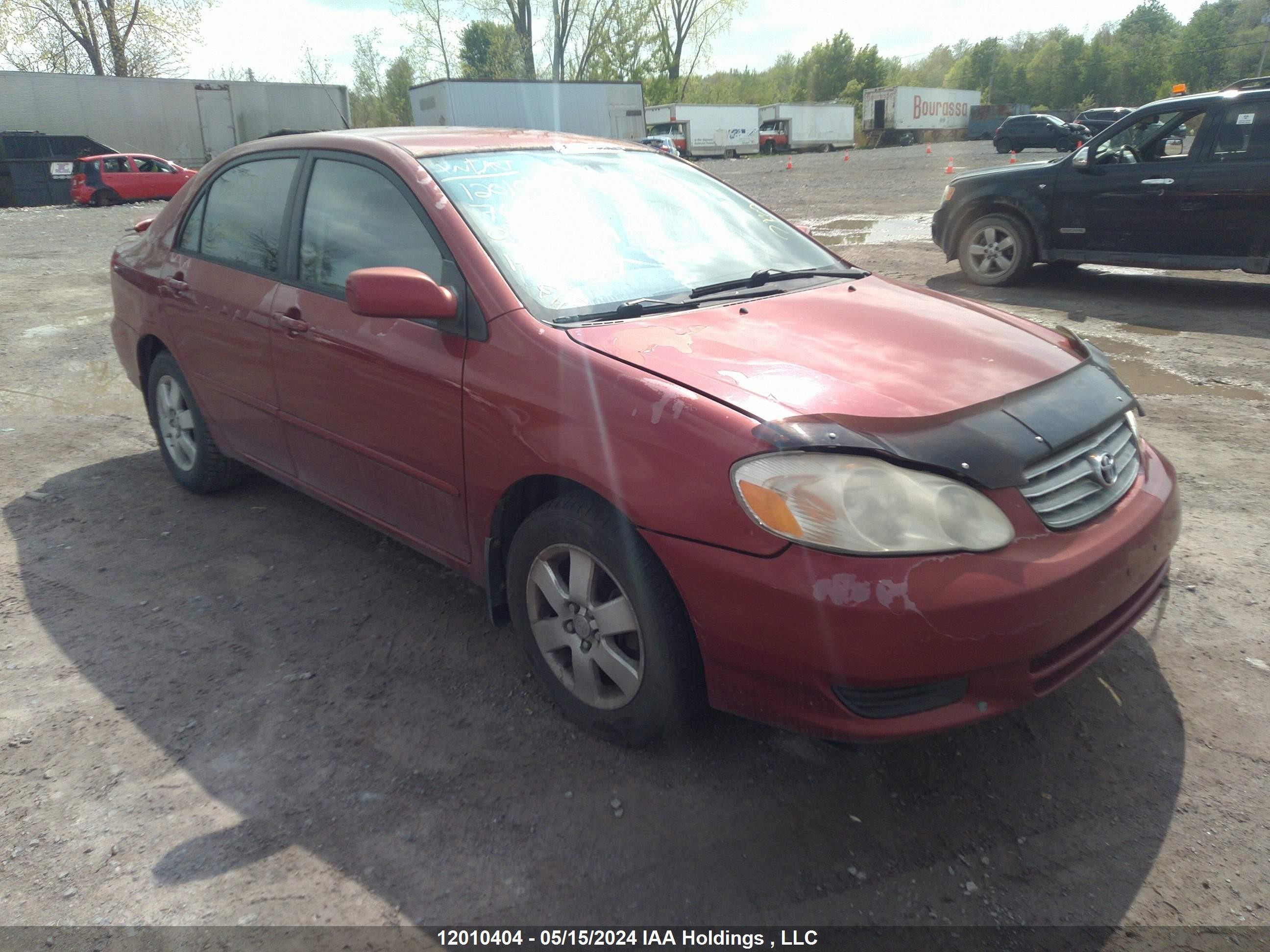 TOYOTA COROLLA 2003 2t1br32e13c766306