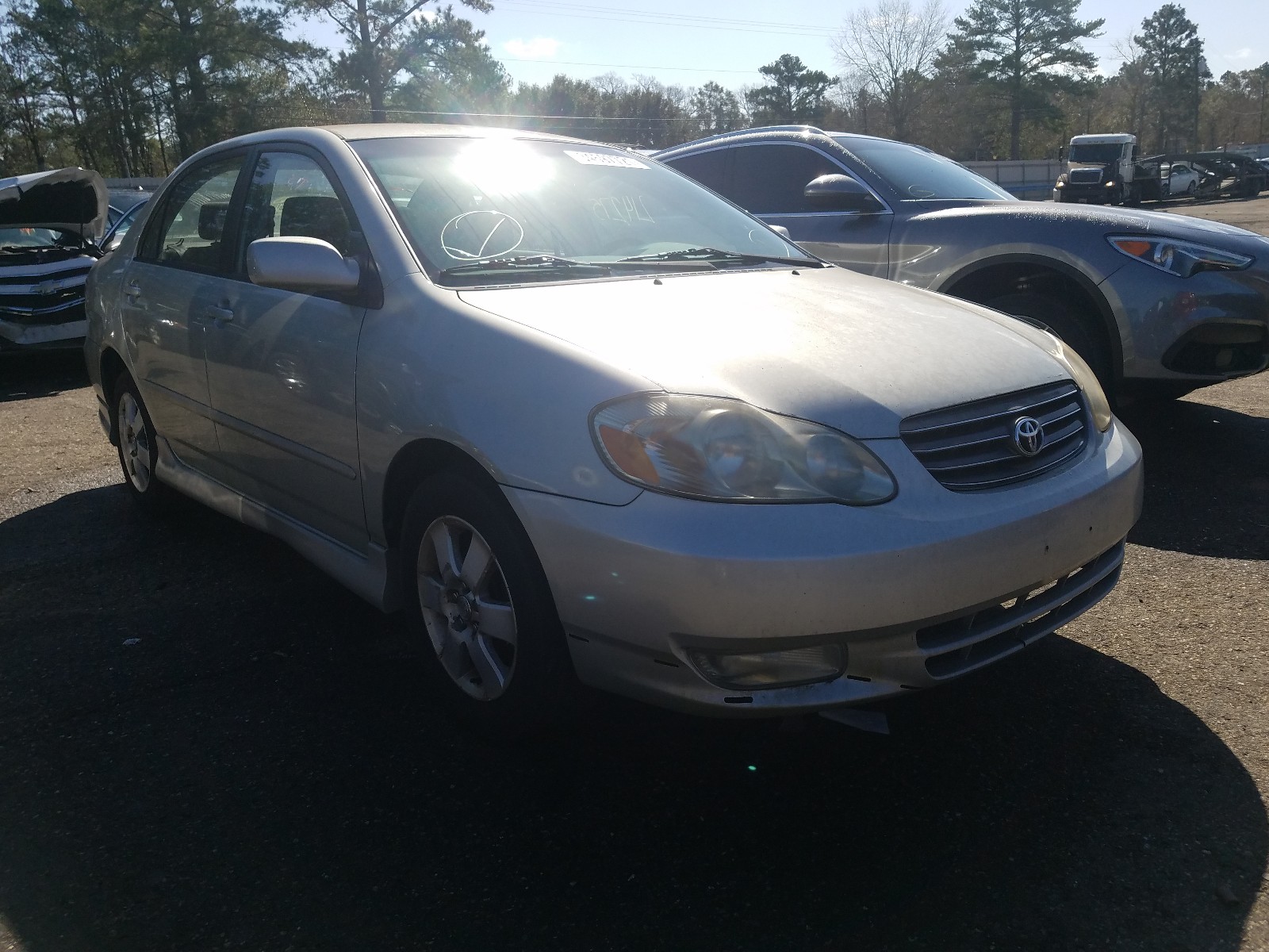 TOYOTA COROLLA CE 2004 2t1br32e14c220476