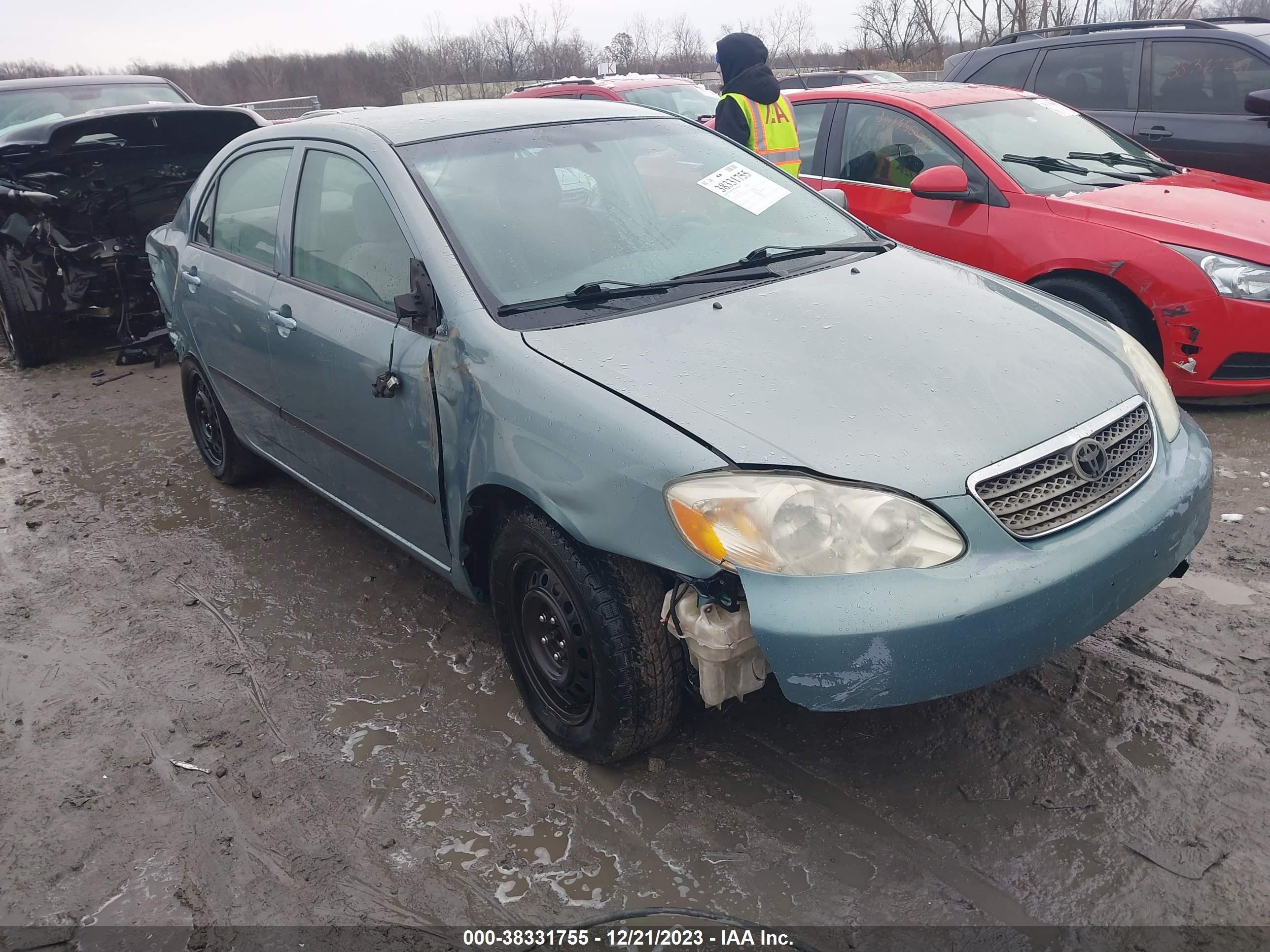 TOYOTA COROLLA 2005 2t1br32e15c456790