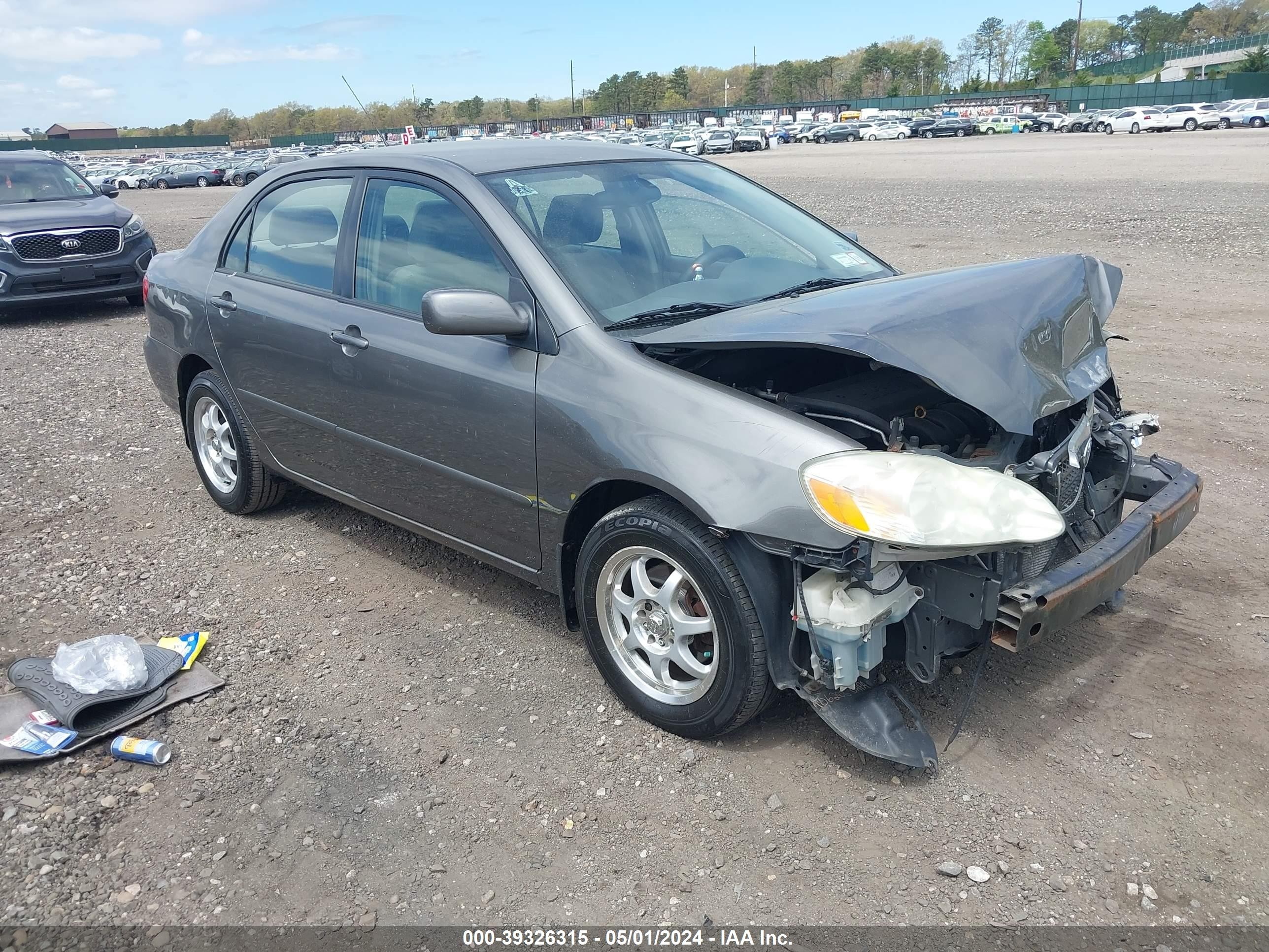 TOYOTA COROLLA 2005 2t1br32e15c503378