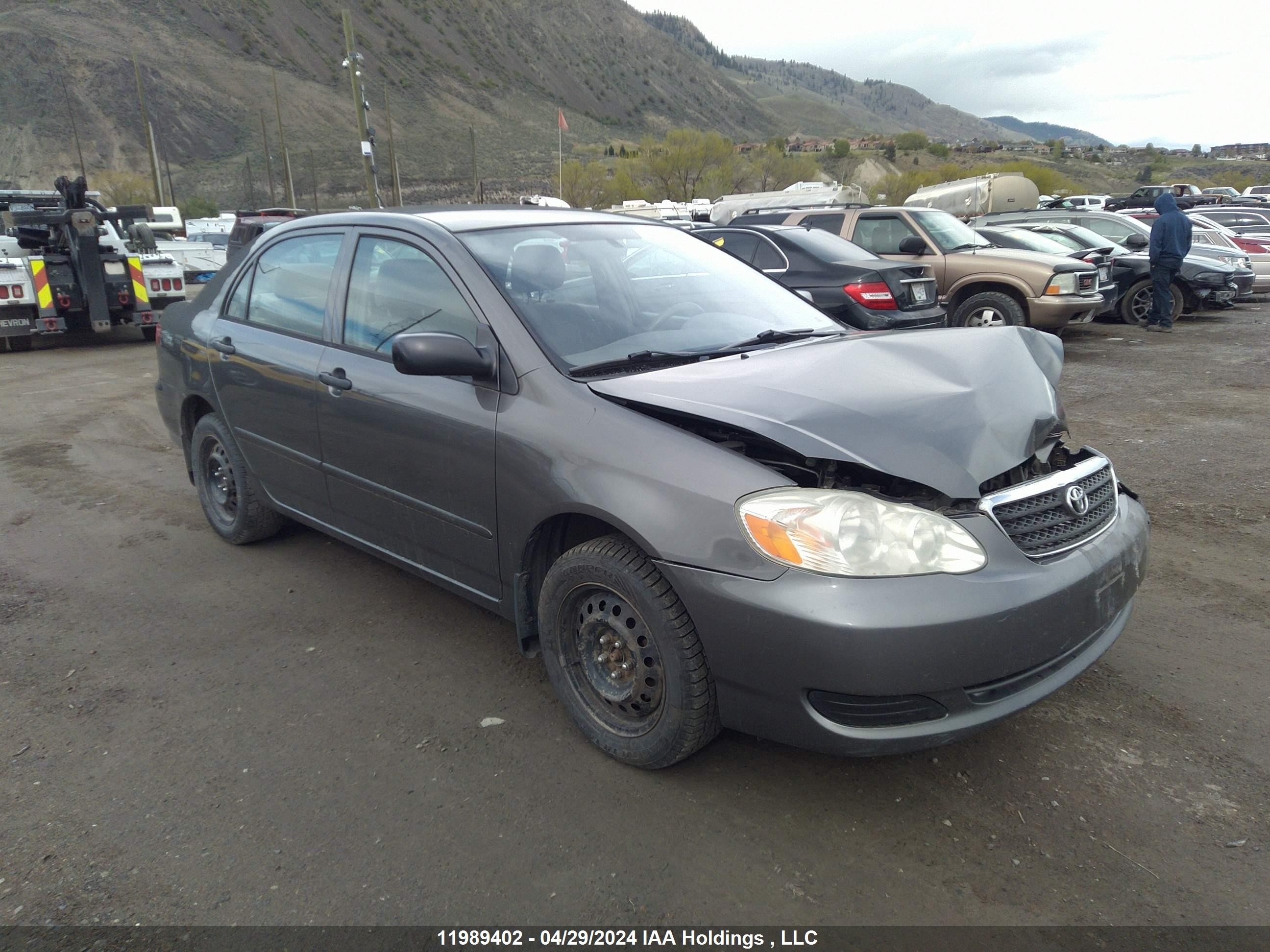 TOYOTA COROLLA 2005 2t1br32e15c903019