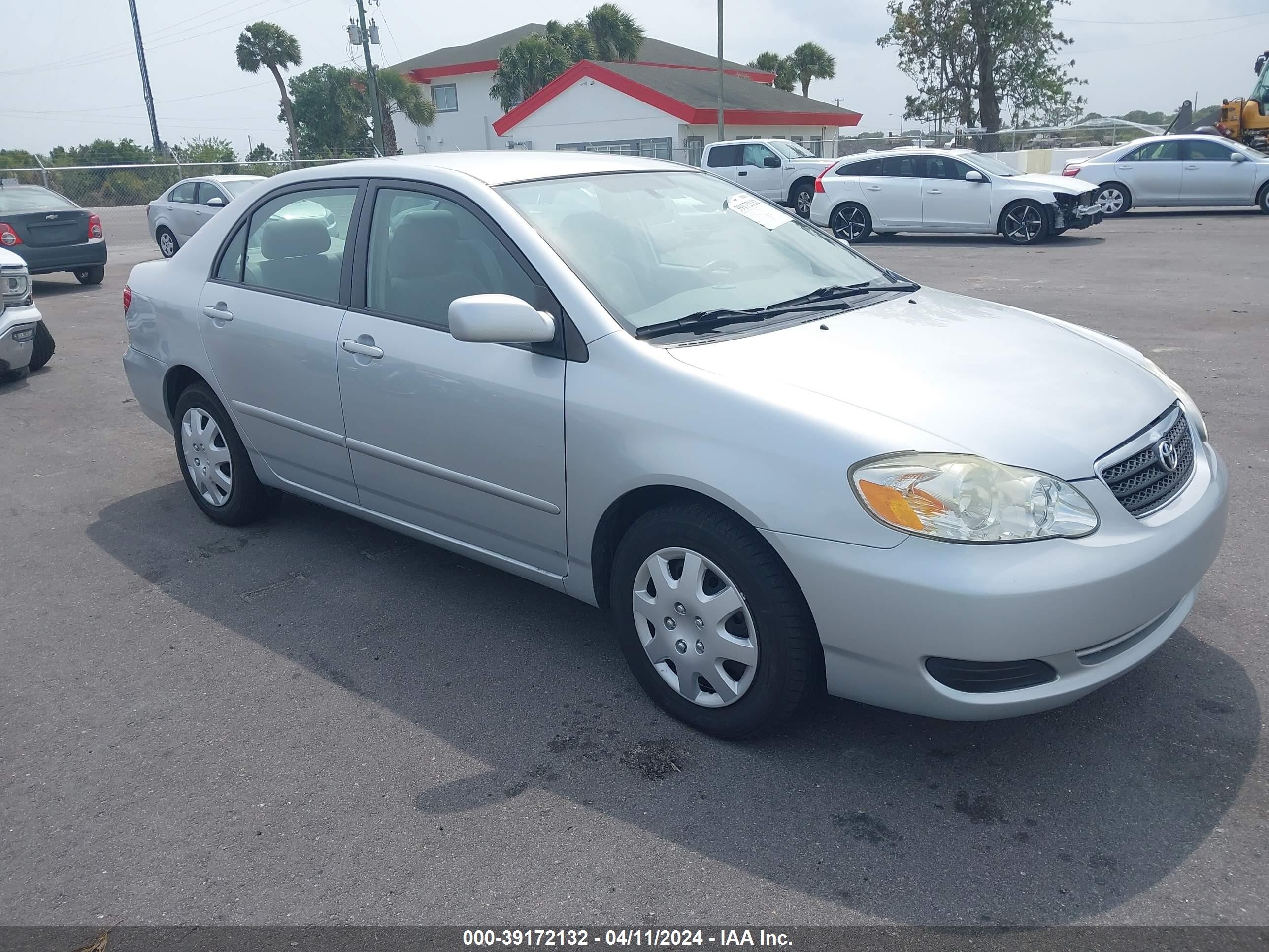 TOYOTA COROLLA 2006 2t1br32e16c605040