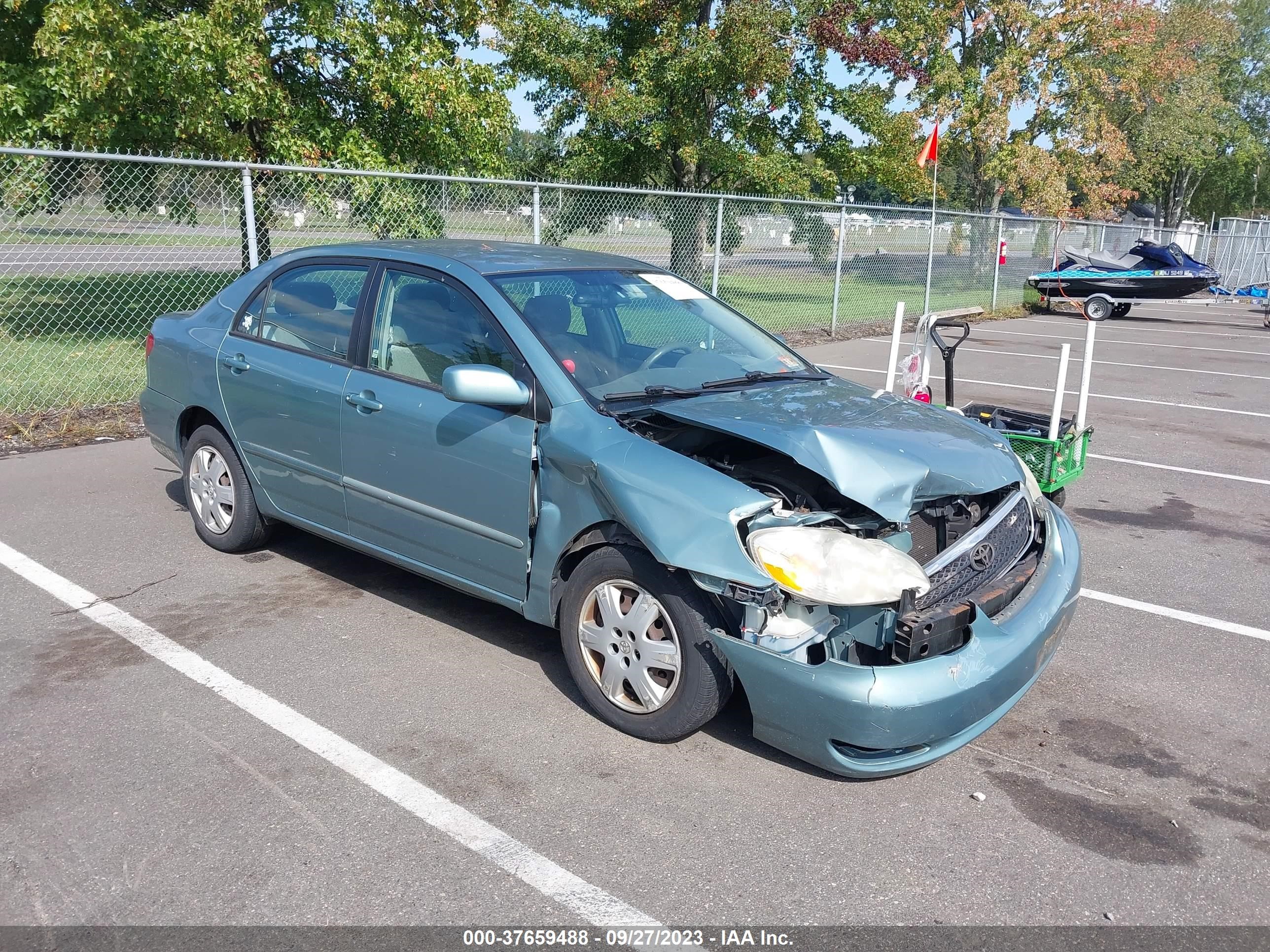 TOYOTA COROLLA 2007 2t1br32e17c725731