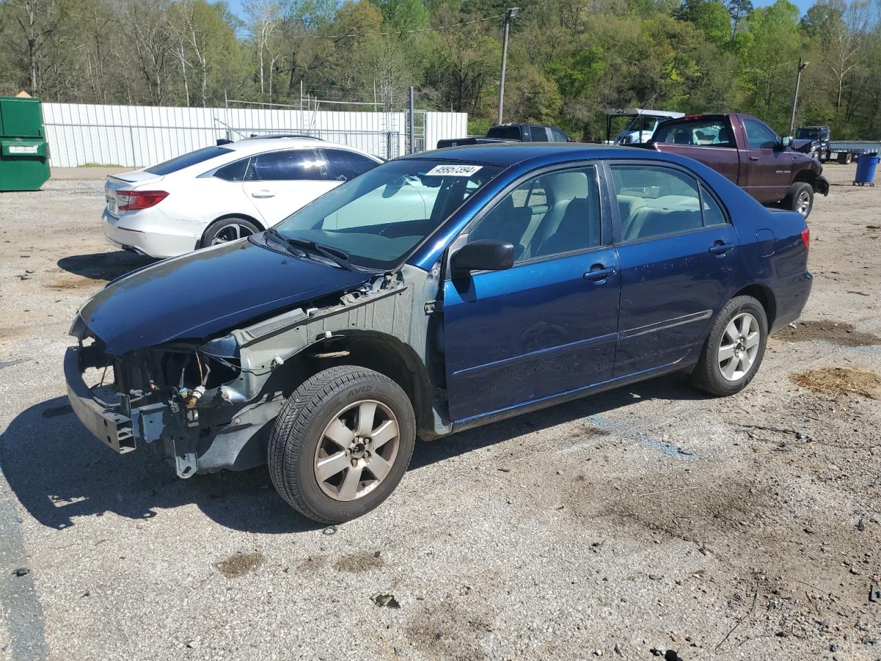 TOYOTA COROLLA 2007 2t1br32e17c777246