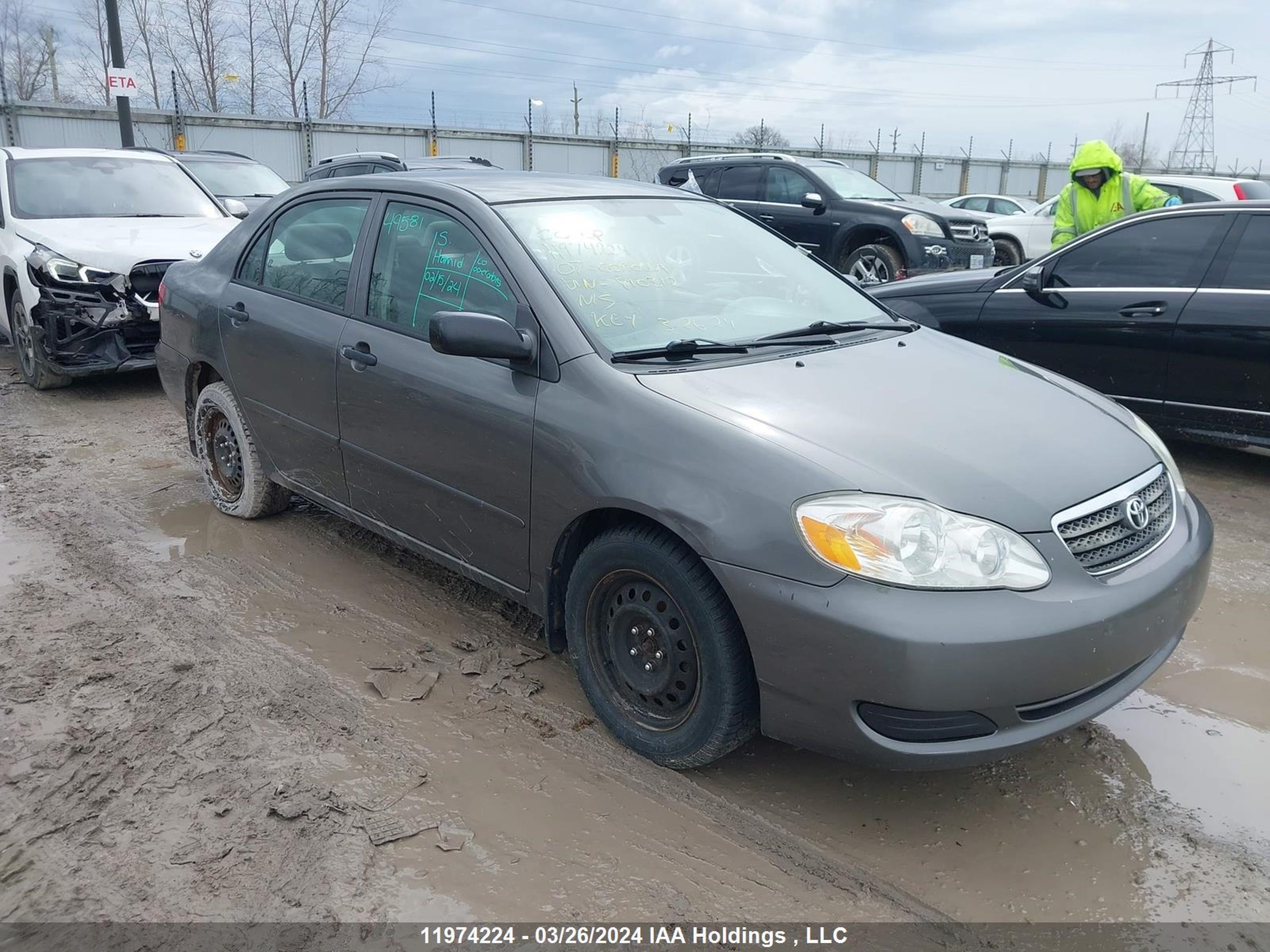 TOYOTA COROLLA 2007 2t1br32e17c810312