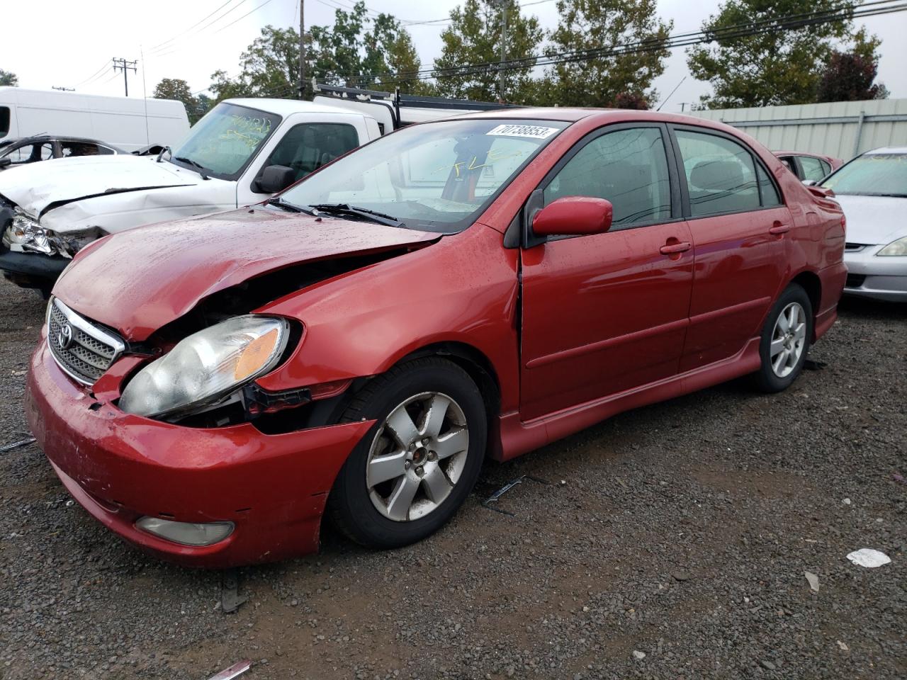 TOYOTA COROLLA 2007 2t1br32e17c838868