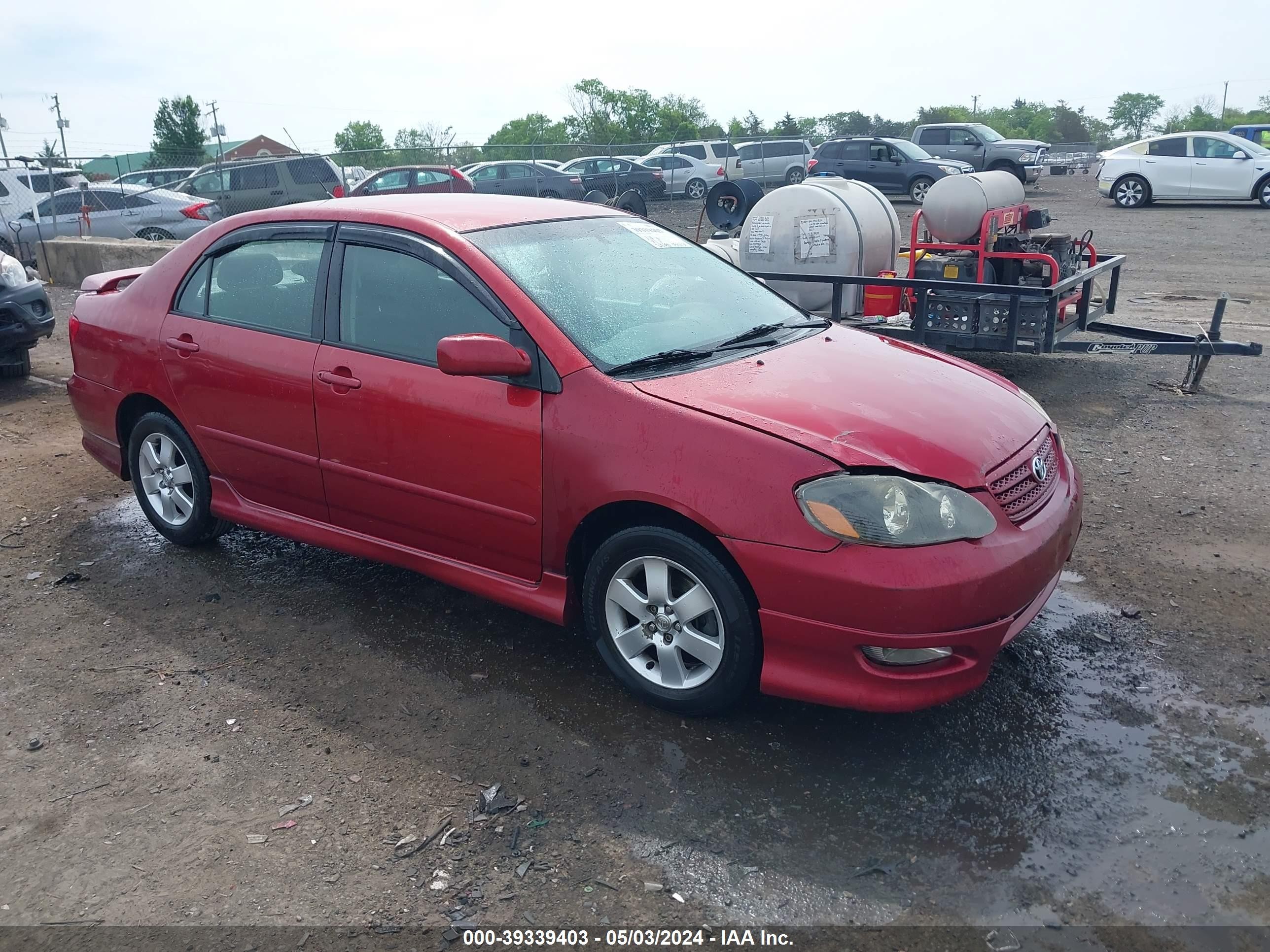 TOYOTA COROLLA 2007 2t1br32e17c844363