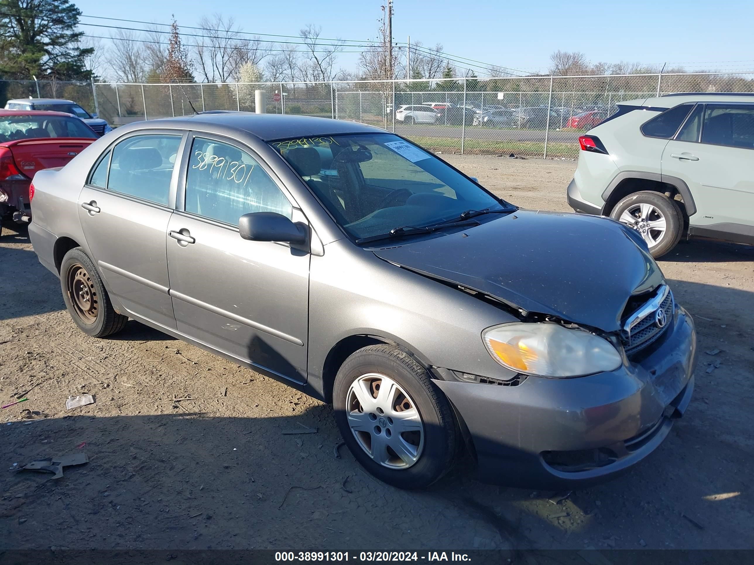 TOYOTA COROLLA 2008 2t1br32e18c921878