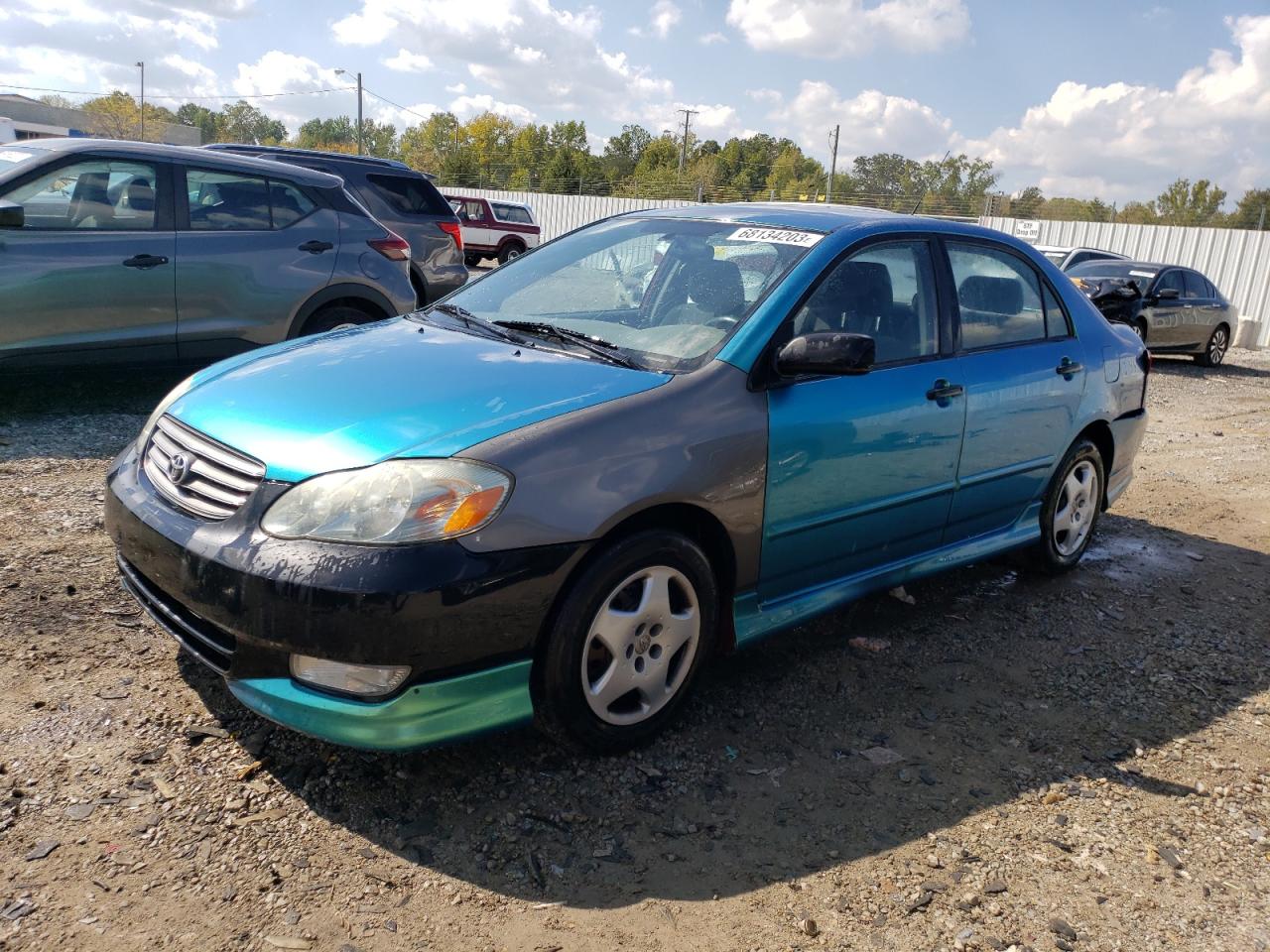 TOYOTA COROLLA 2003 2t1br32e23c019443