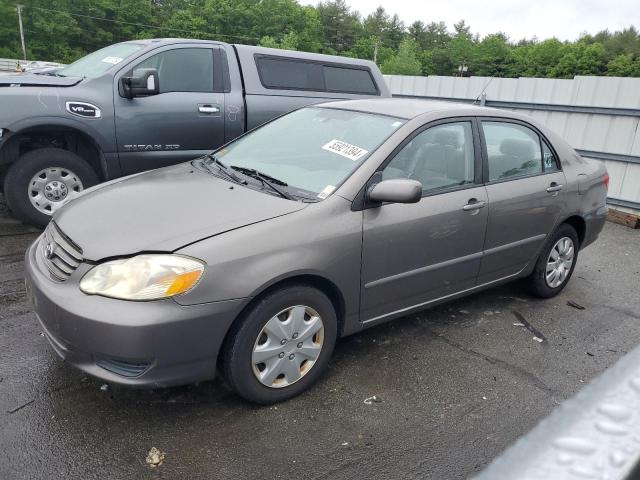 TOYOTA COROLLA 2003 2t1br32e23c109319