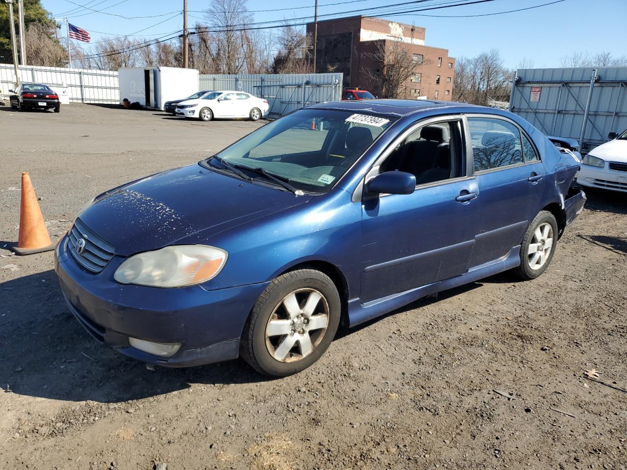 TOYOTA COROLLA 2003 2t1br32e23c150341