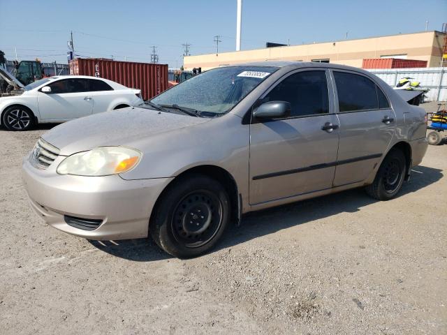 TOYOTA COROLLA 2003 2t1br32e23c718717