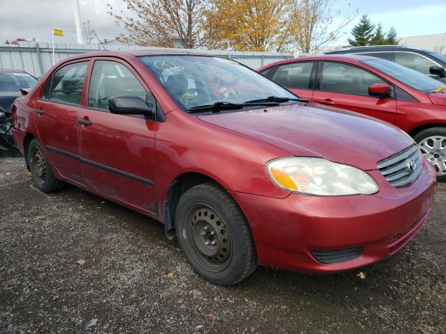 TOYOTA COROLLA CE 2003 2t1br32e23c754150