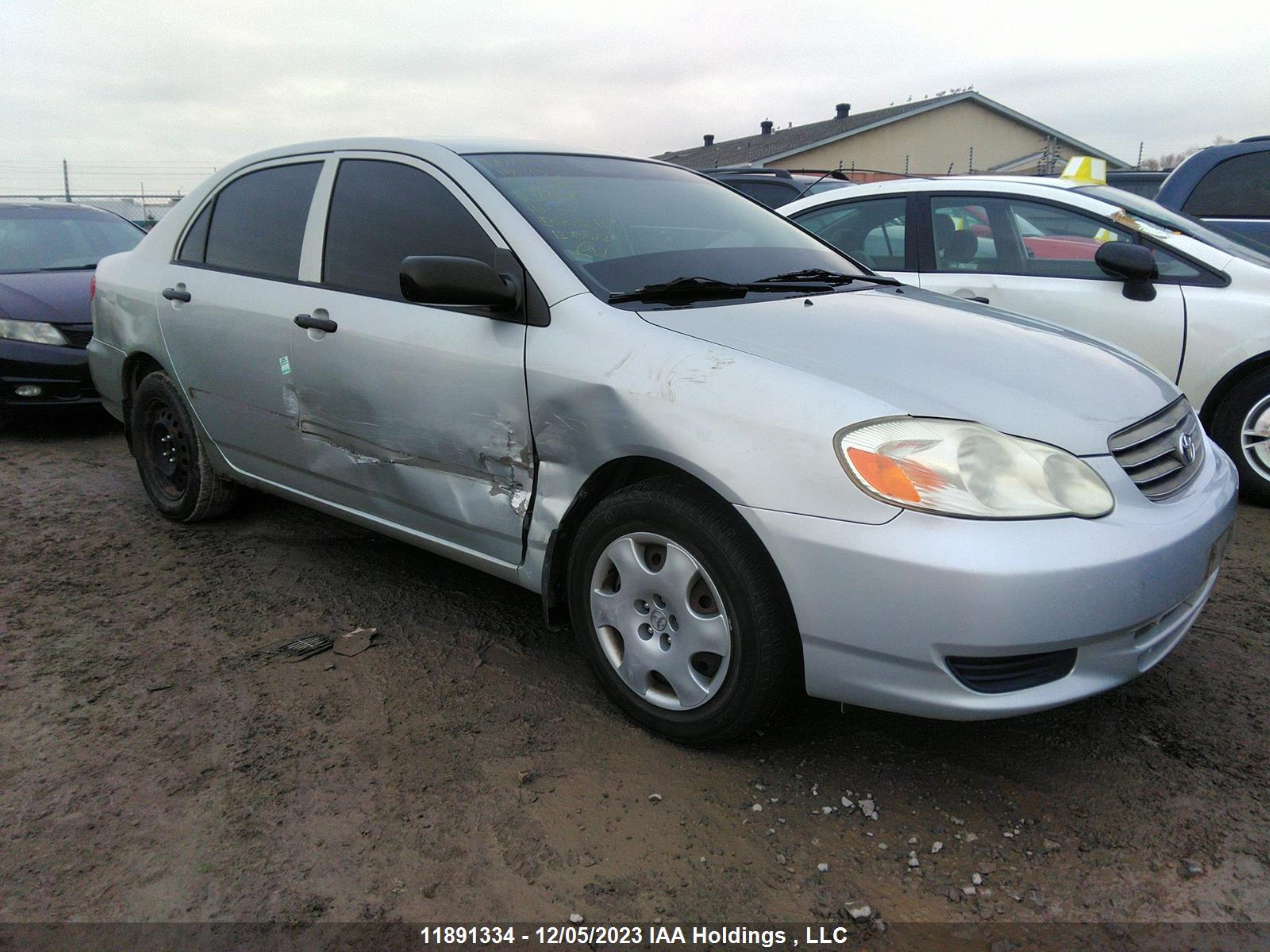 TOYOTA COROLLA 2003 2t1br32e23c778979