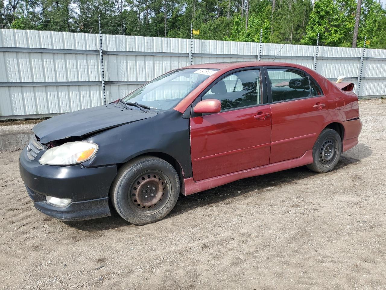 TOYOTA COROLLA 2004 2t1br32e24c212242