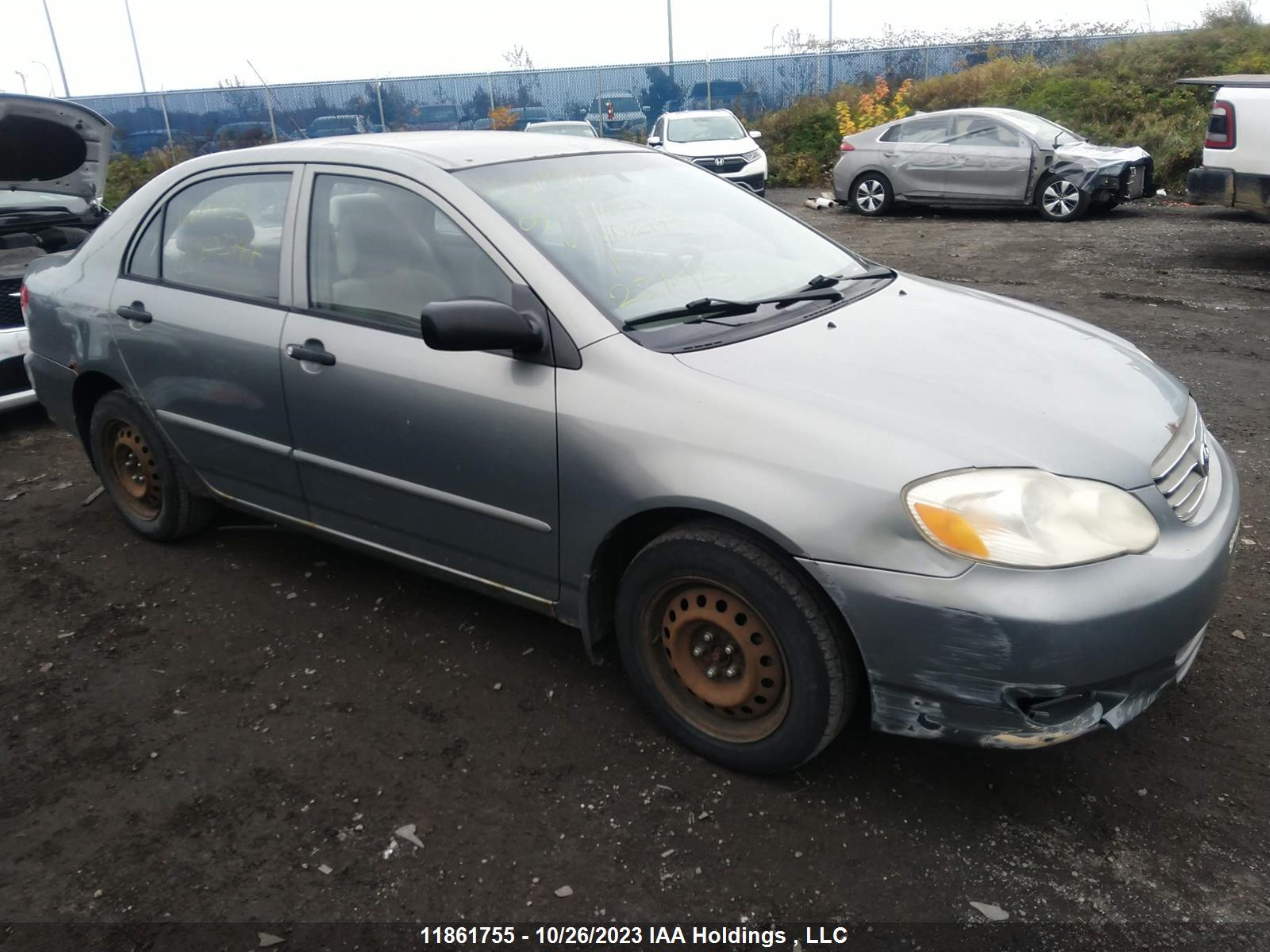 TOYOTA COROLLA 2004 2t1br32e24c802747