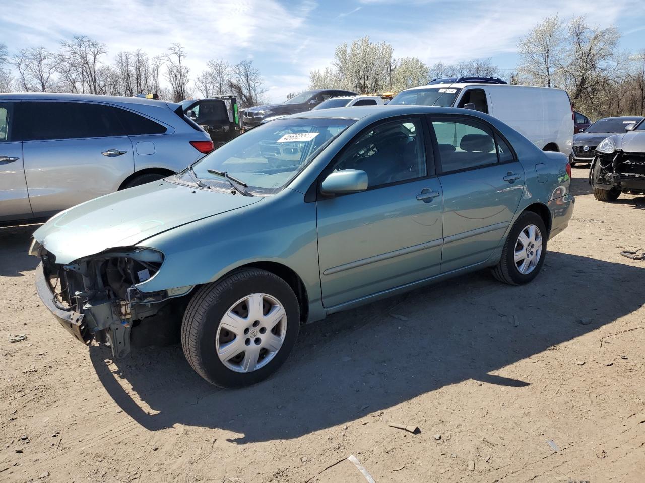 TOYOTA COROLLA 2005 2t1br32e25c386586