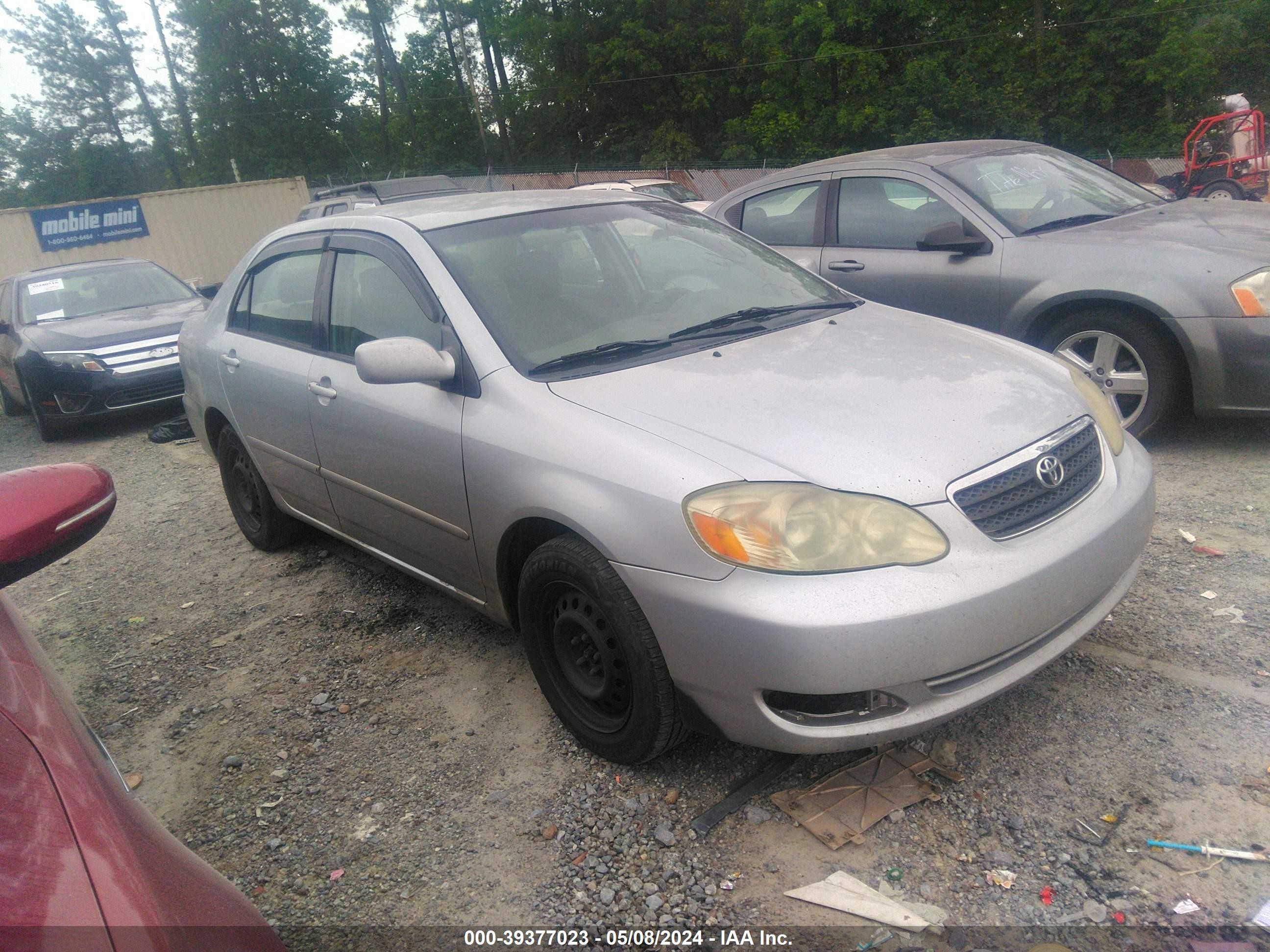 TOYOTA COROLLA 2005 2t1br32e25c465272