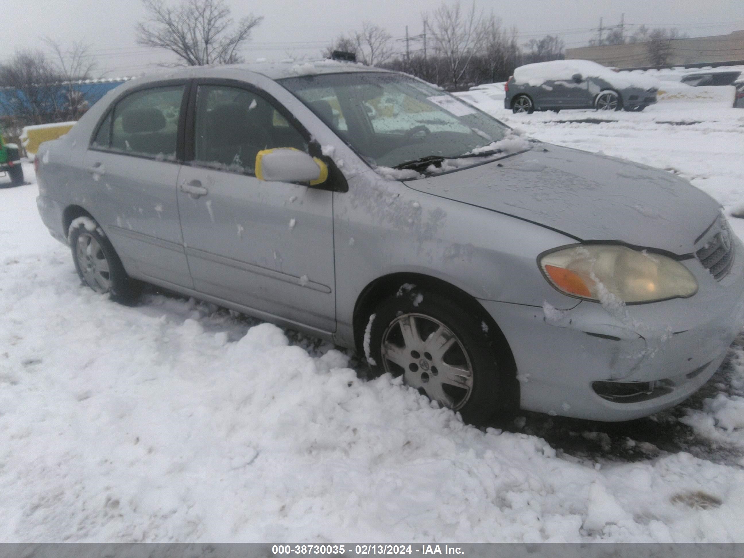 TOYOTA COROLLA 2005 2t1br32e25c494853